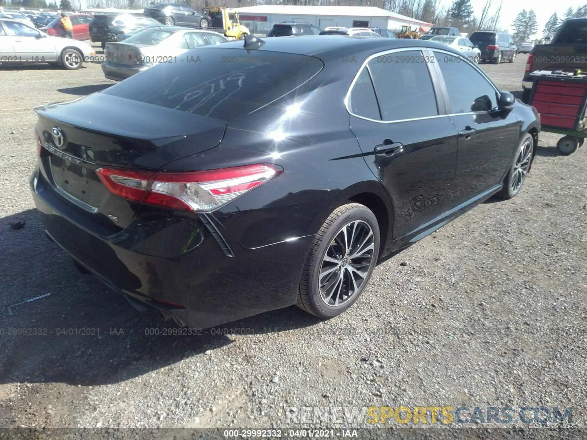 4 fotografías del automóvil dañado 4T1G11AK1LU954539 TOYOTA CAMRY 2020