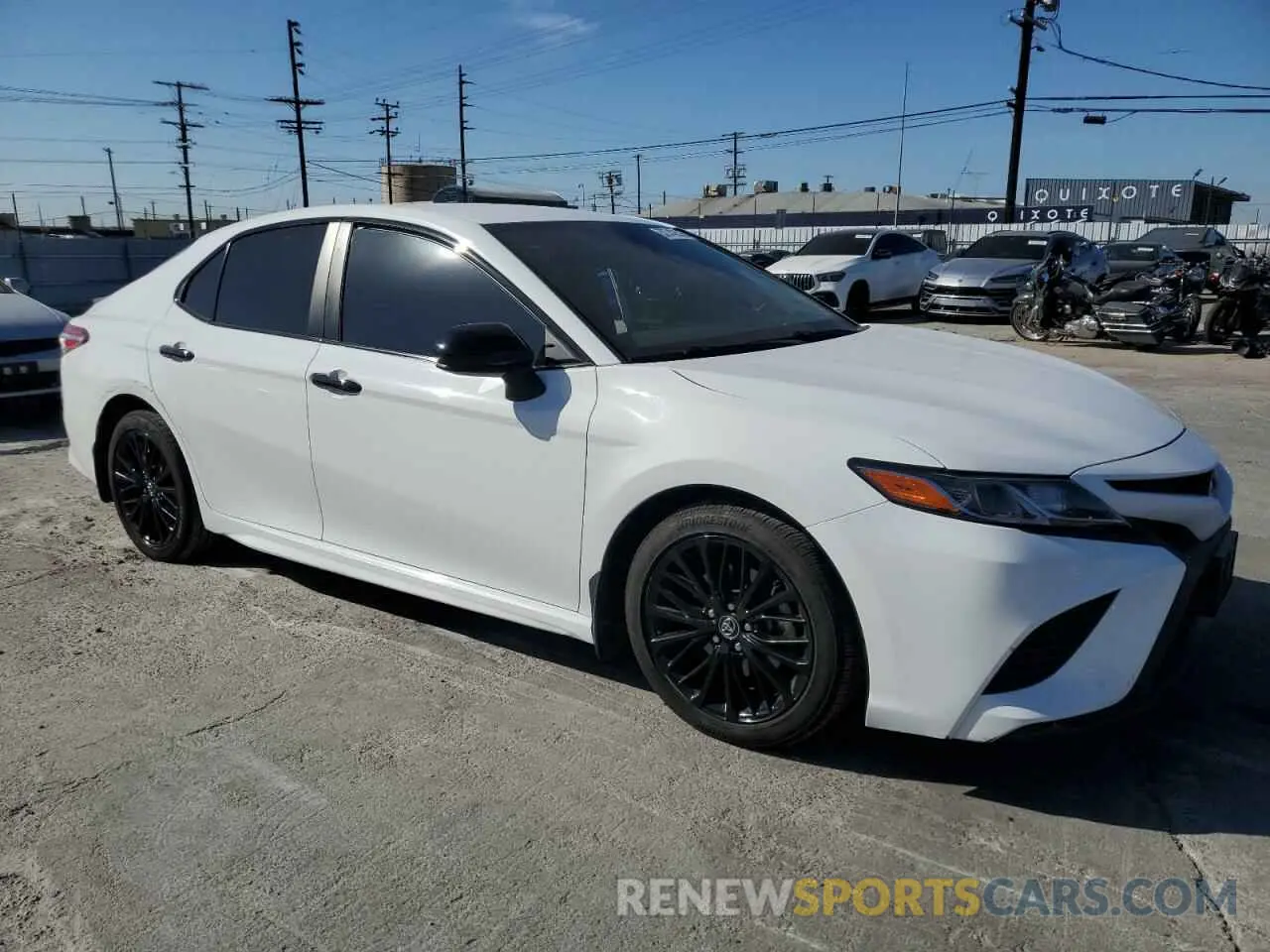4 fotografías del automóvil dañado 4T1G11AK2LU304571 TOYOTA CAMRY 2020