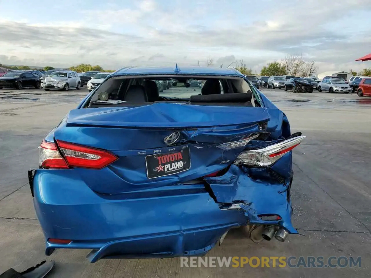9 fotografías del automóvil dañado 4T1G11AK2LU311441 TOYOTA CAMRY 2020