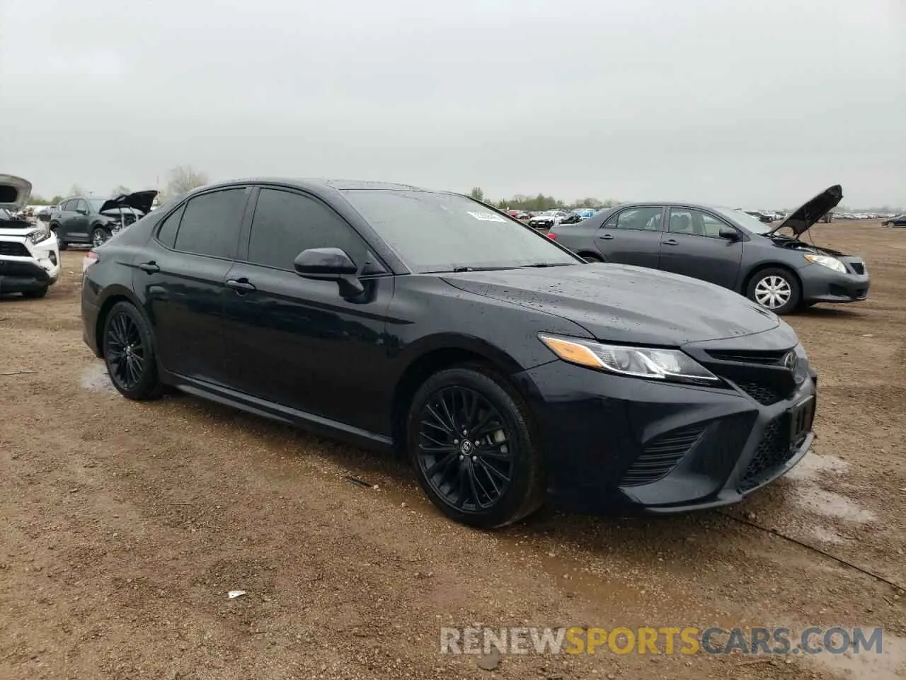 4 fotografías del automóvil dañado 4T1G11AK2LU330796 TOYOTA CAMRY 2020