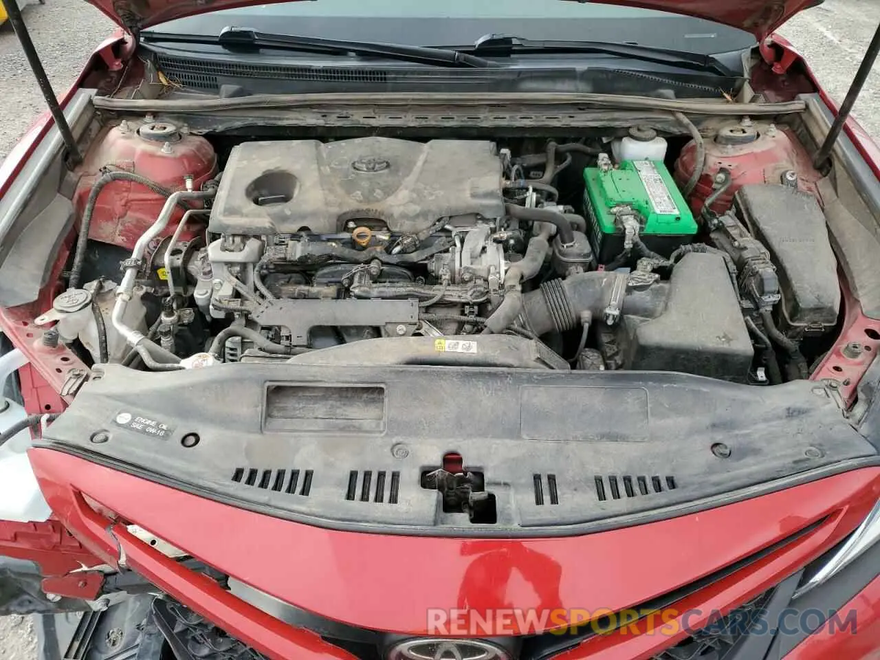 13 fotografías del automóvil dañado 4T1G11AK2LU331401 TOYOTA CAMRY 2020