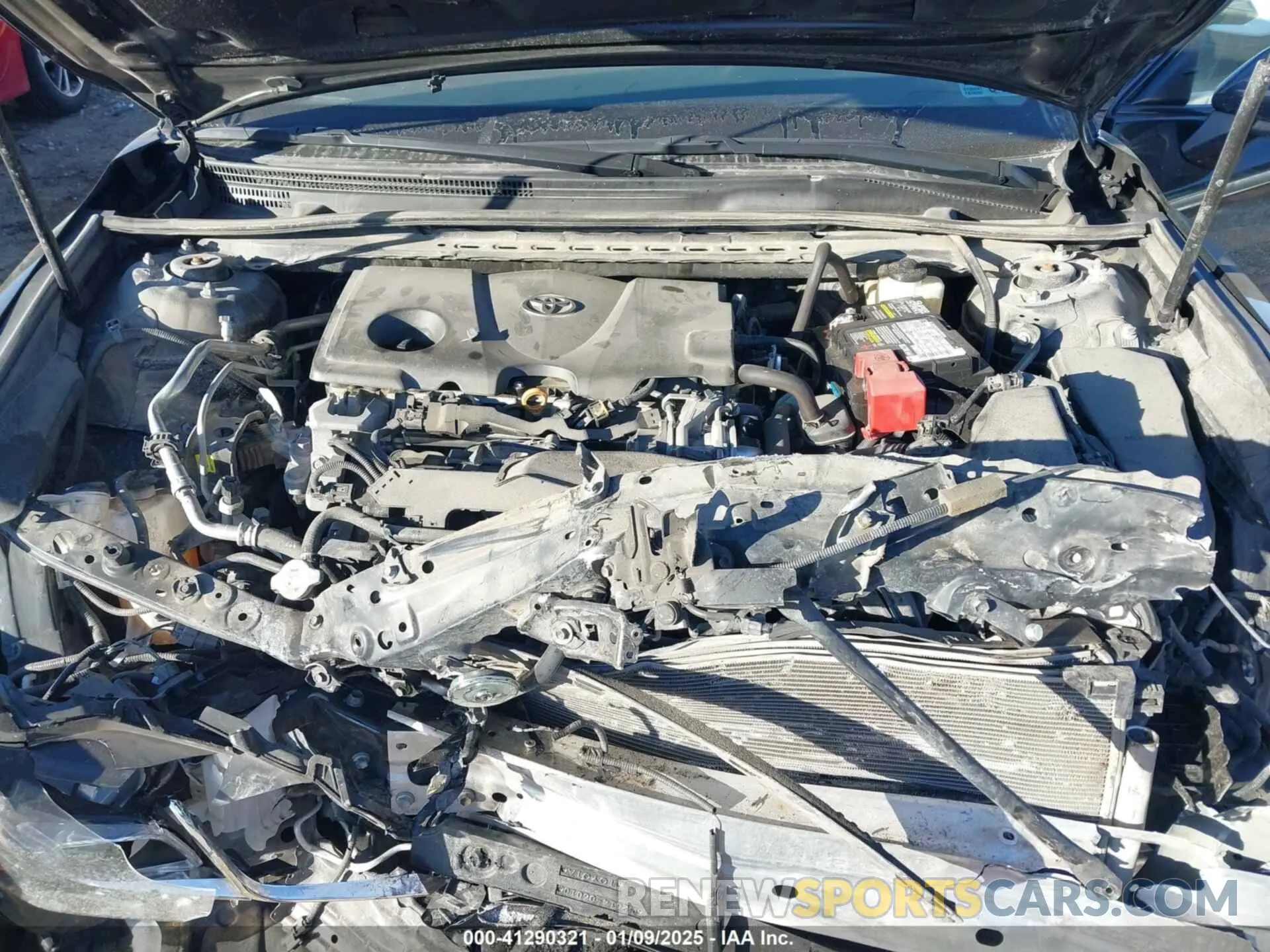 10 fotografías del automóvil dañado 4T1G11AK2LU390335 TOYOTA CAMRY 2020