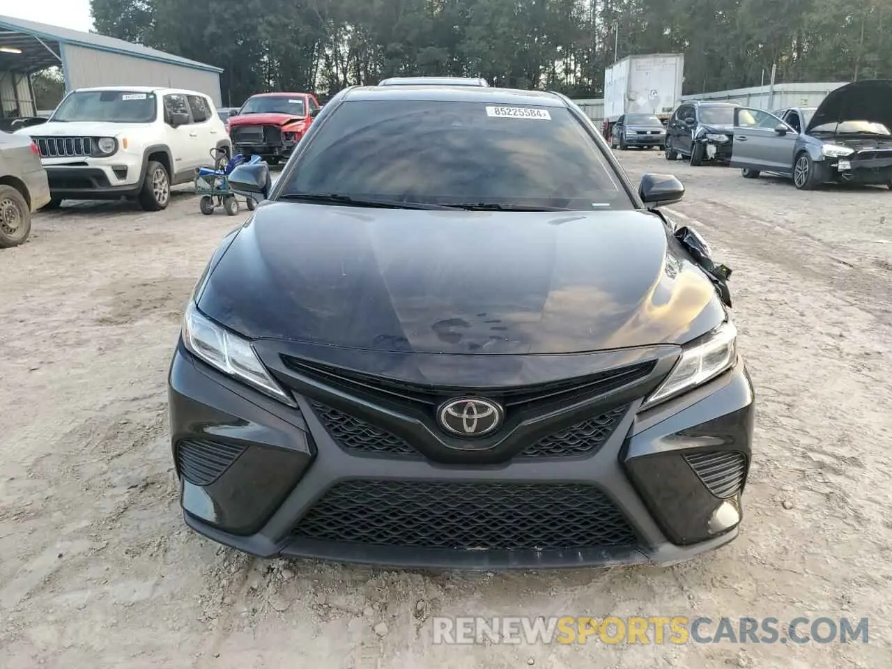 5 fotografías del automóvil dañado 4T1G11AK2LU393607 TOYOTA CAMRY 2020