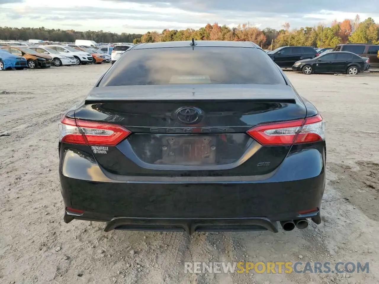 6 fotografías del automóvil dañado 4T1G11AK2LU393607 TOYOTA CAMRY 2020