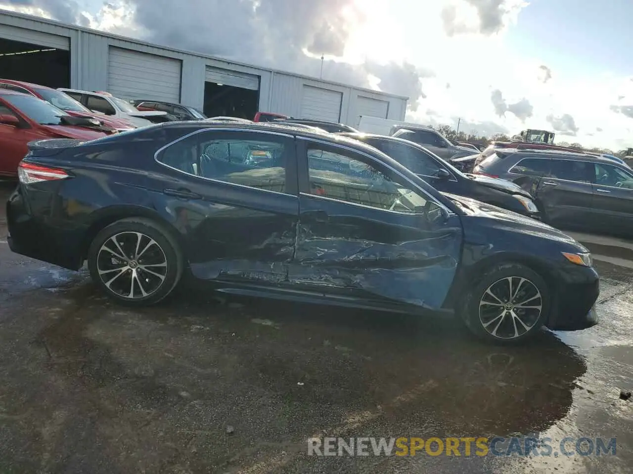 4 fotografías del automóvil dañado 4T1G11AK2LU511350 TOYOTA CAMRY 2020