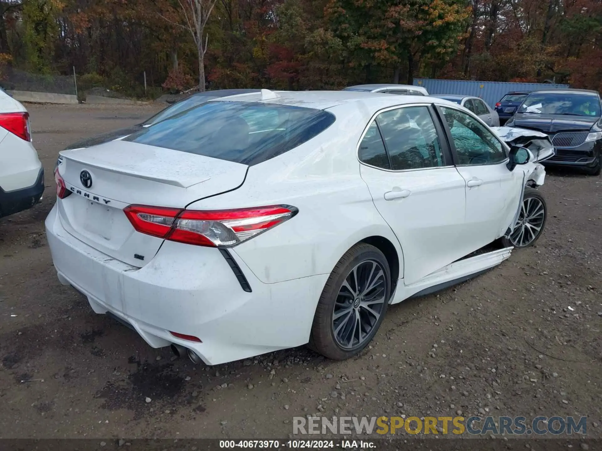 4 fotografías del automóvil dañado 4T1G11AK2LU865207 TOYOTA CAMRY 2020