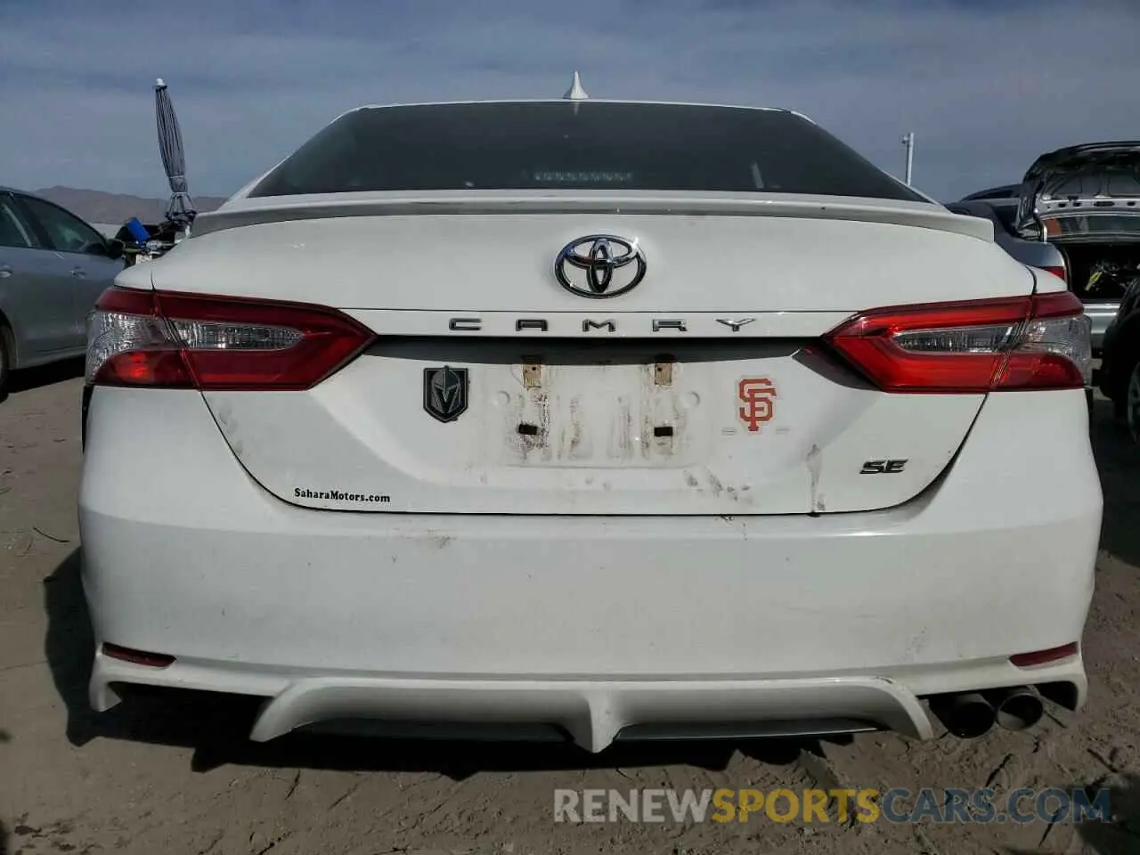 6 fotografías del automóvil dañado 4T1G11AK2LU887756 TOYOTA CAMRY 2020