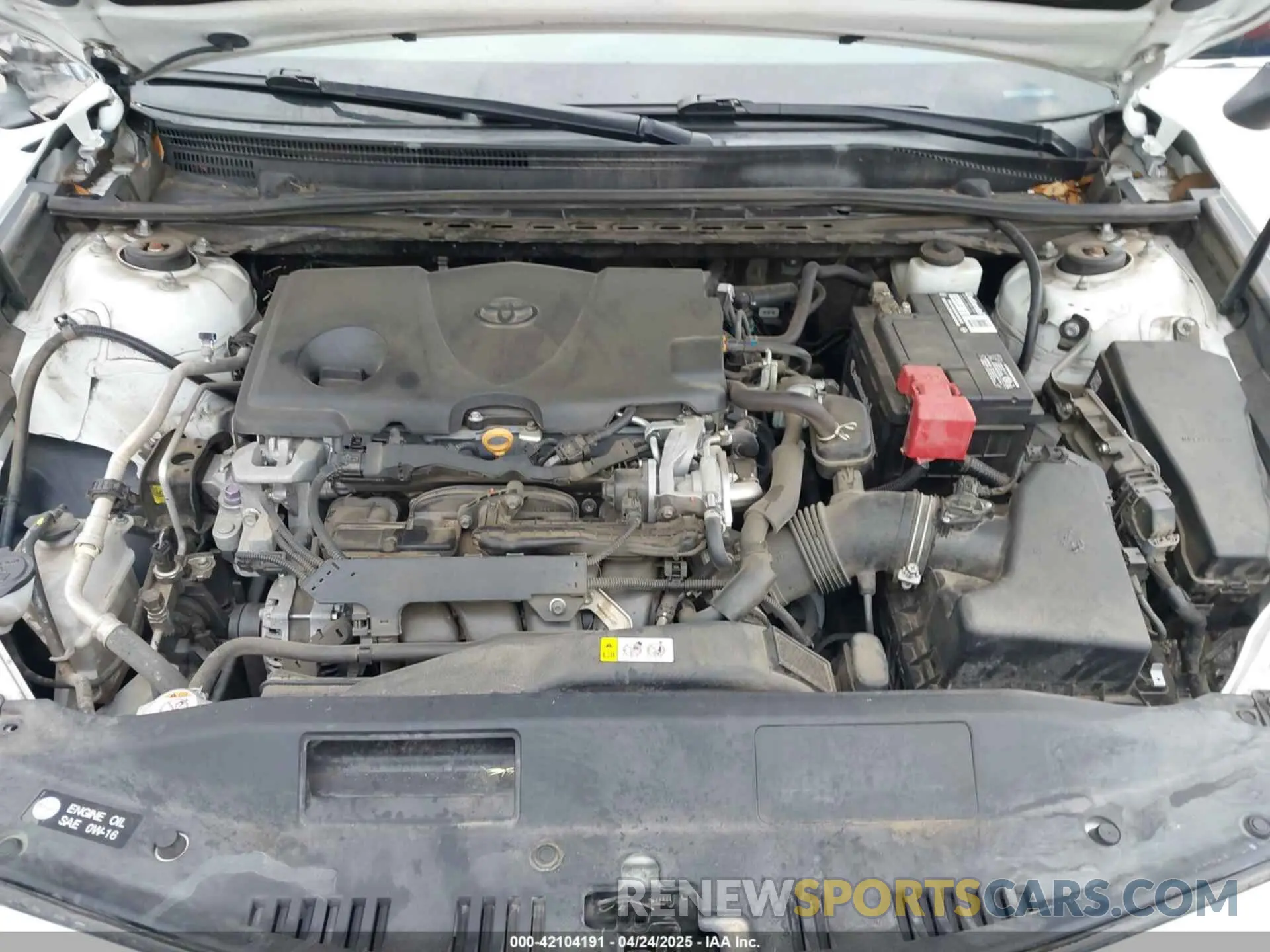 10 fotografías del automóvil dañado 4T1G11AK2LU893508 TOYOTA CAMRY 2020