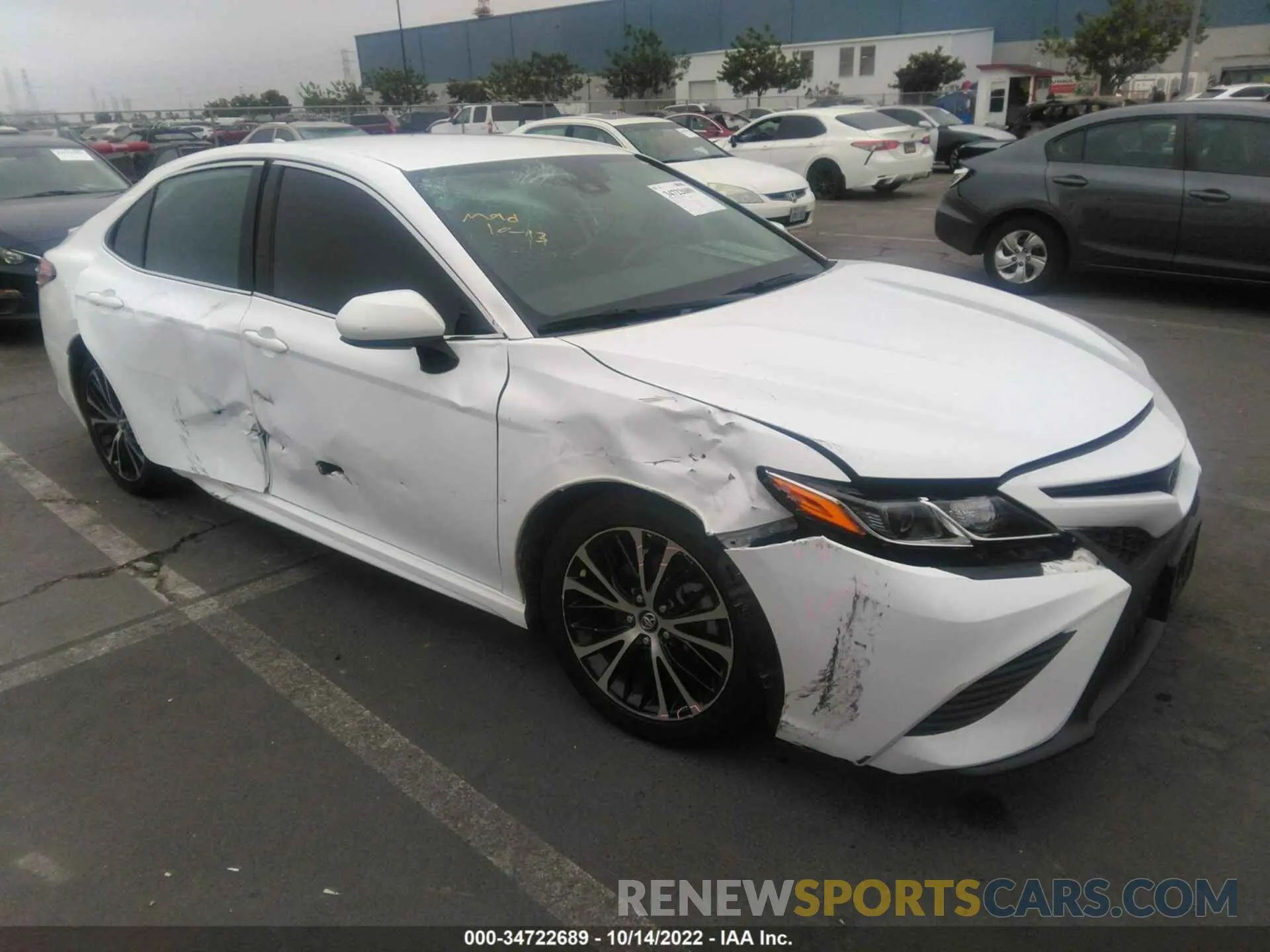 1 fotografías del automóvil dañado 4T1G11AK2LU899227 TOYOTA CAMRY 2020