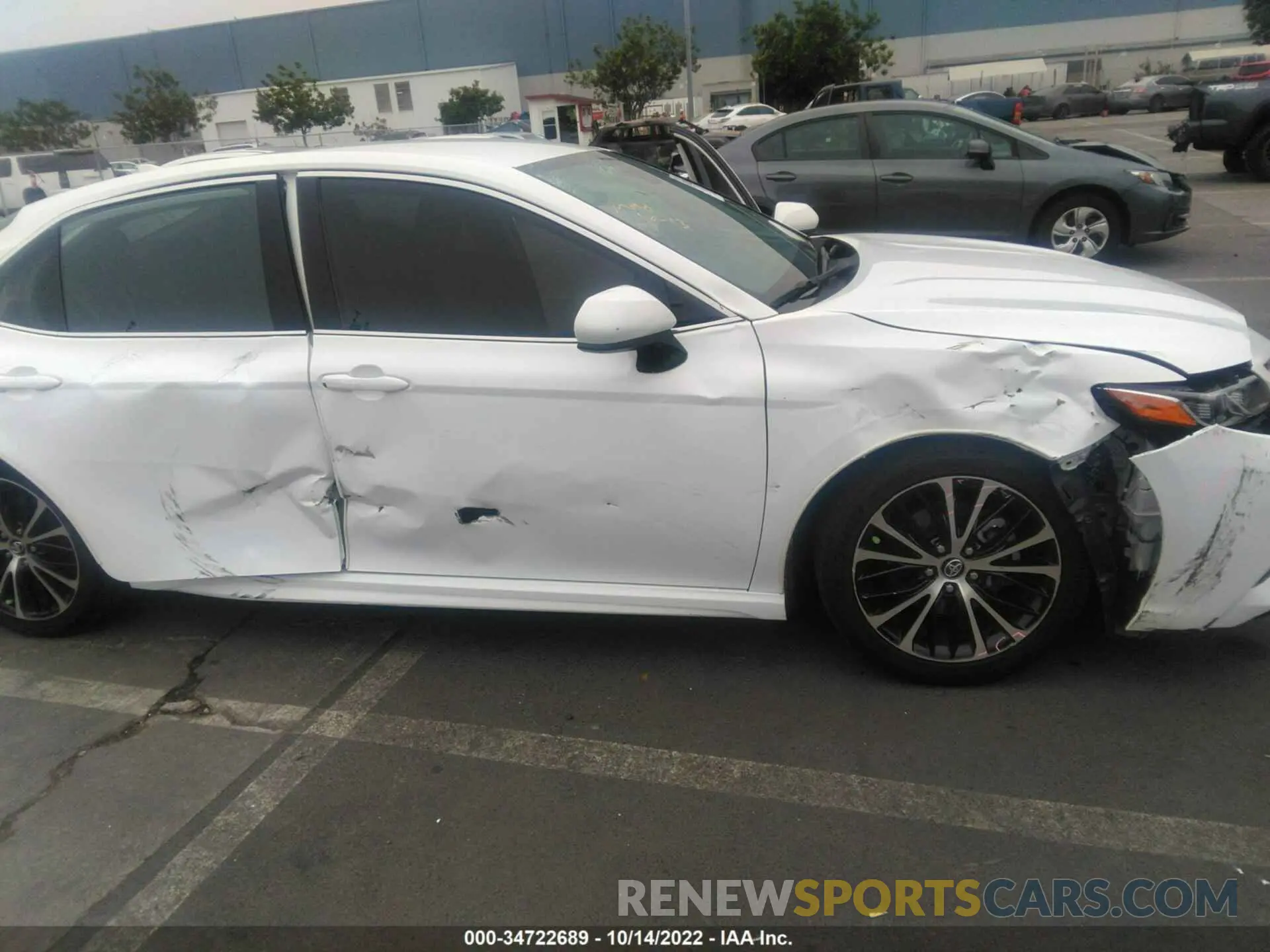 6 fotografías del automóvil dañado 4T1G11AK2LU899227 TOYOTA CAMRY 2020