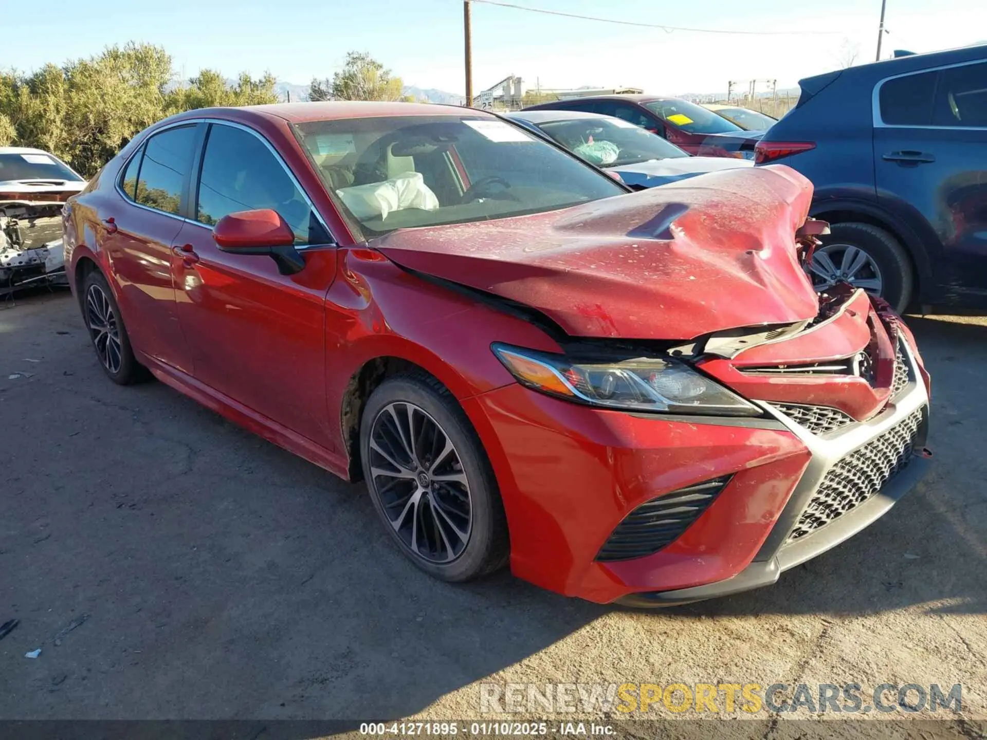1 fotografías del automóvil dañado 4T1G11AK3LU309648 TOYOTA CAMRY 2020