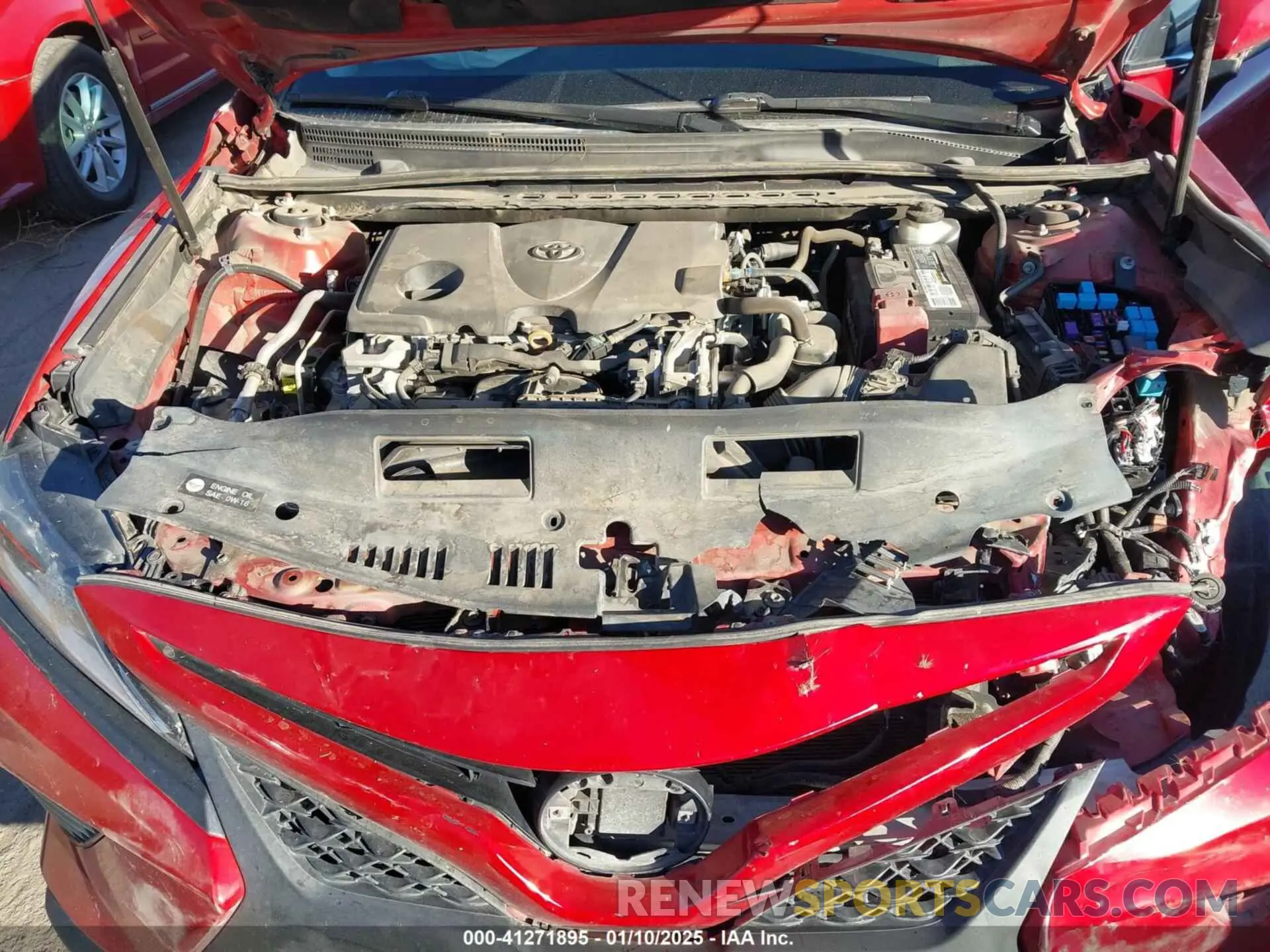 10 fotografías del automóvil dañado 4T1G11AK3LU309648 TOYOTA CAMRY 2020