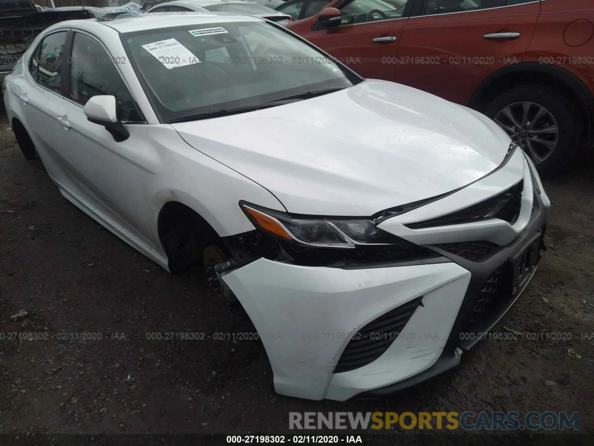 1 fotografías del automóvil dañado 4T1G11AK3LU328040 TOYOTA CAMRY 2020