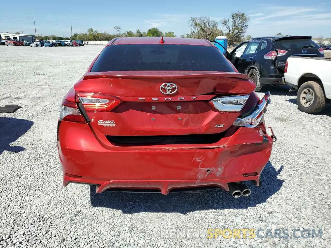 6 fotografías del automóvil dañado 4T1G11AK3LU335067 TOYOTA CAMRY 2020
