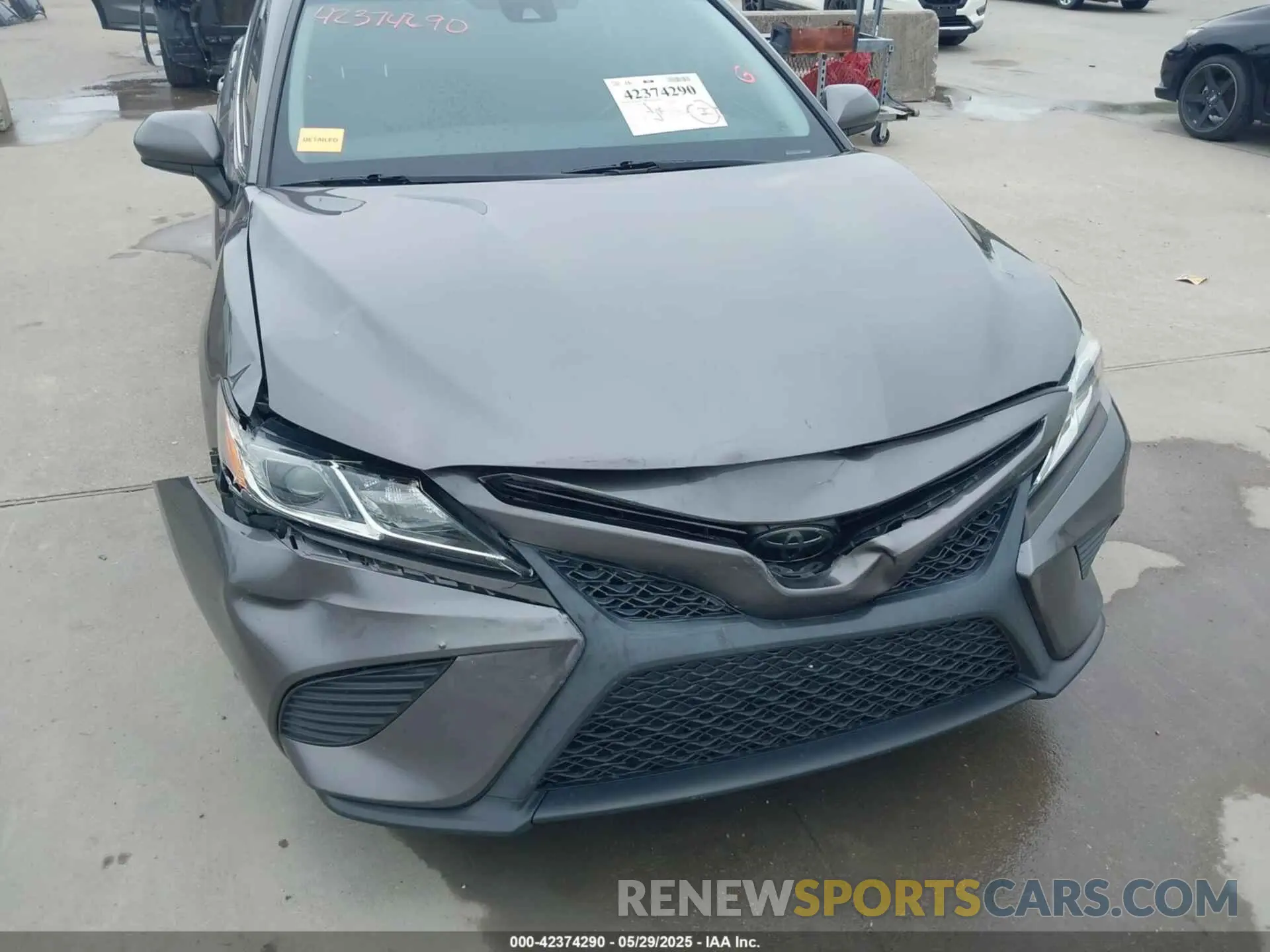 6 fotografías del automóvil dañado 4T1G11AK3LU349972 TOYOTA CAMRY 2020