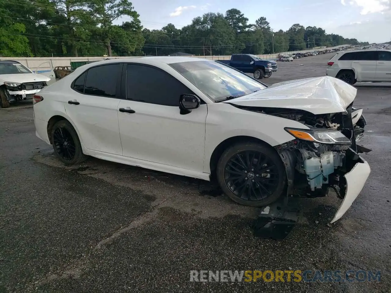 4 fotografías del automóvil dañado 4T1G11AK3LU352192 TOYOTA CAMRY 2020