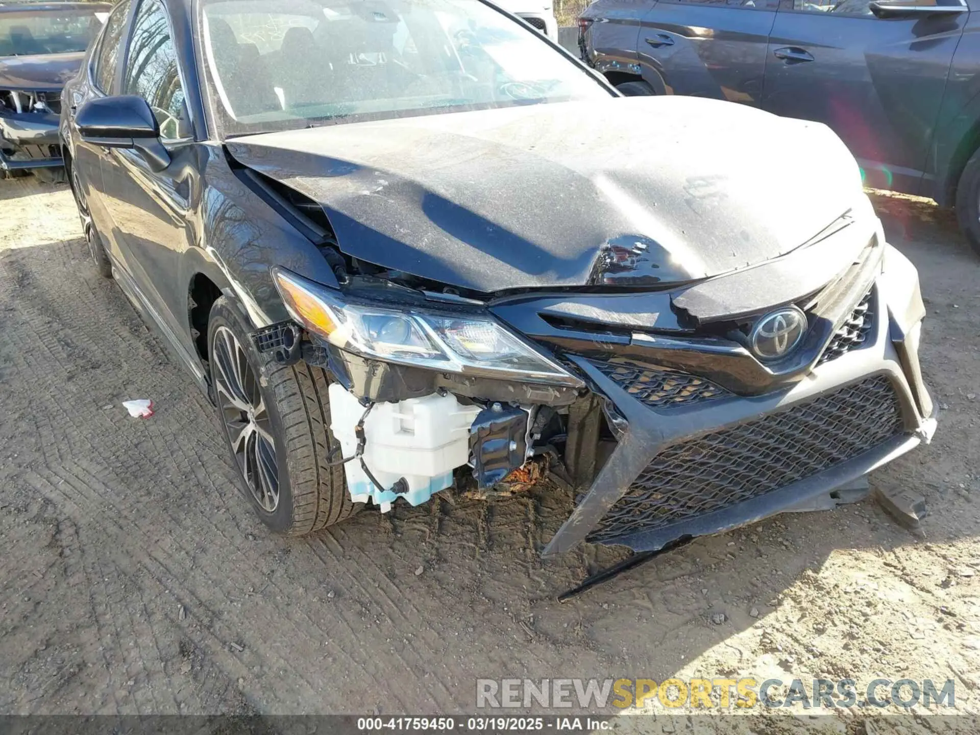 6 fotografías del automóvil dañado 4T1G11AK3LU365315 TOYOTA CAMRY 2020