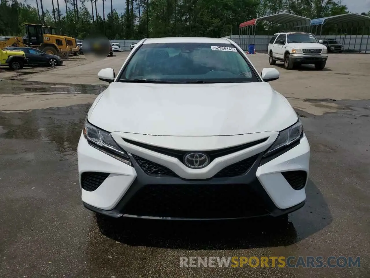 5 fotografías del automóvil dañado 4T1G11AK3LU506044 TOYOTA CAMRY 2020
