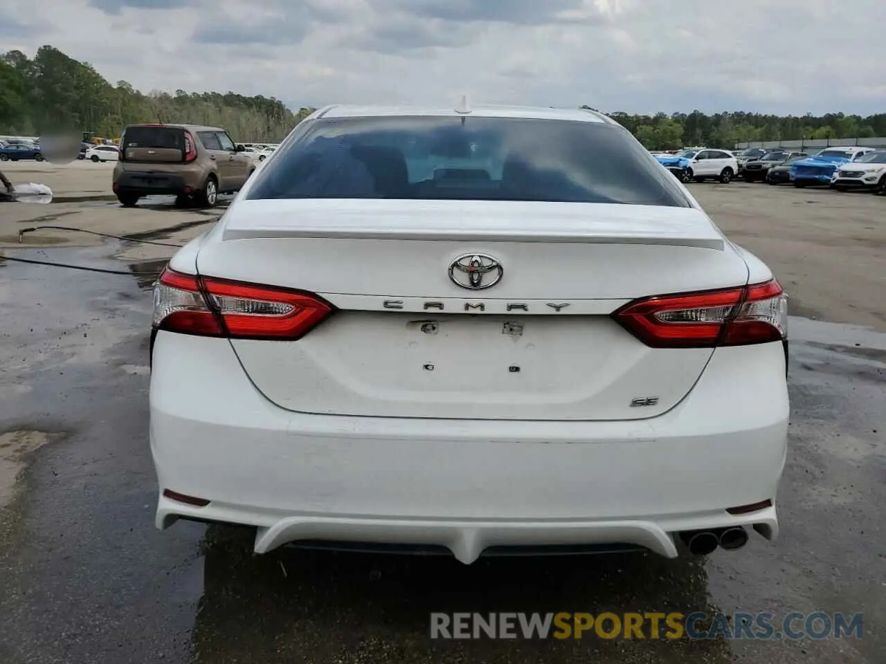 6 fotografías del automóvil dañado 4T1G11AK3LU506044 TOYOTA CAMRY 2020