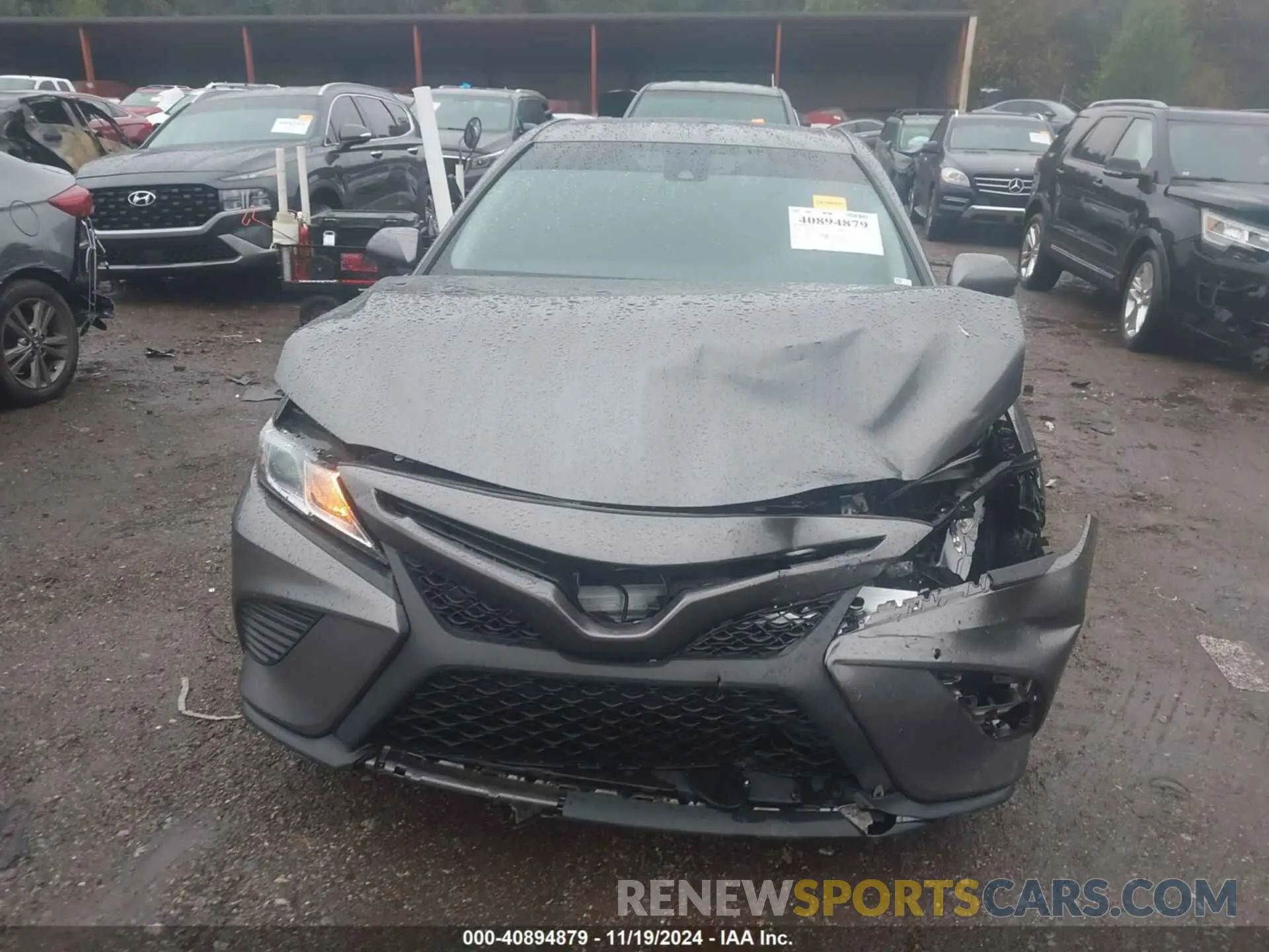 12 fotografías del automóvil dañado 4T1G11AK3LU511423 TOYOTA CAMRY 2020