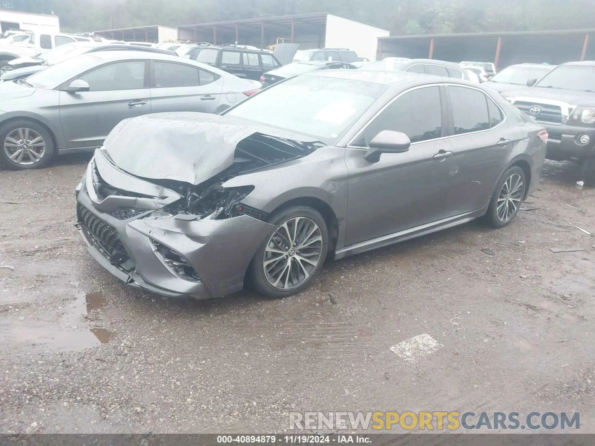 2 fotografías del automóvil dañado 4T1G11AK3LU511423 TOYOTA CAMRY 2020