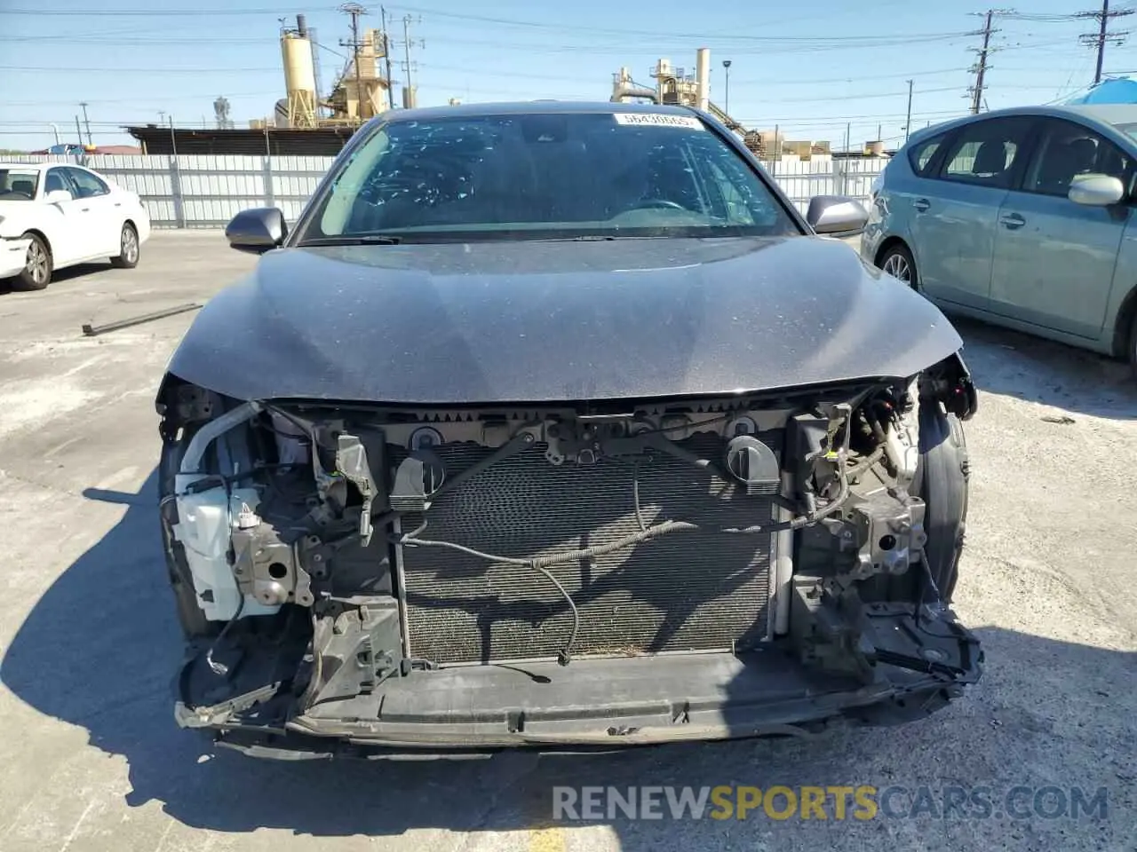 5 fotografías del automóvil dañado 4T1G11AK3LU887927 TOYOTA CAMRY 2020