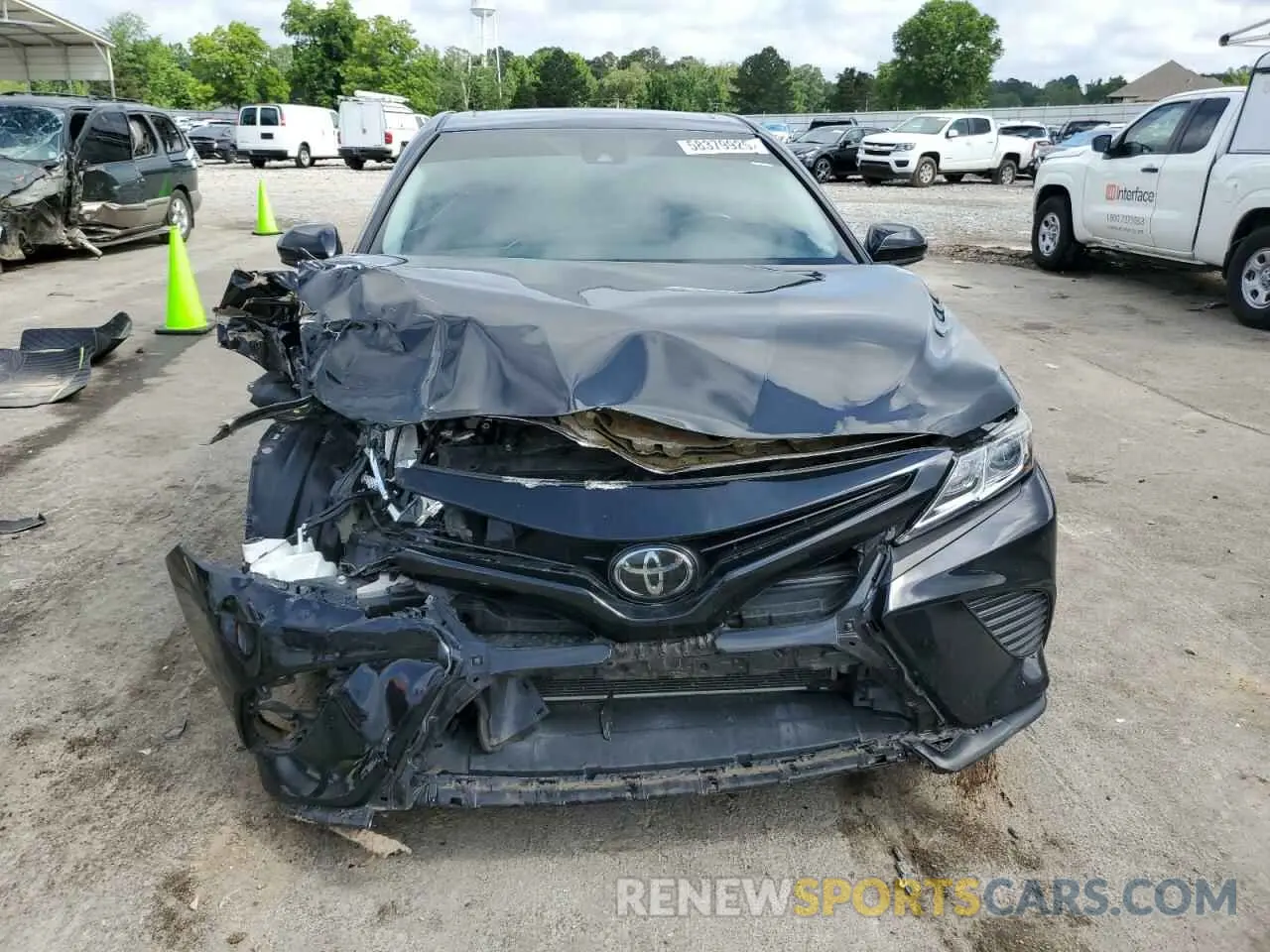 5 fotografías del automóvil dañado 4T1G11AK3LU924006 TOYOTA CAMRY 2020