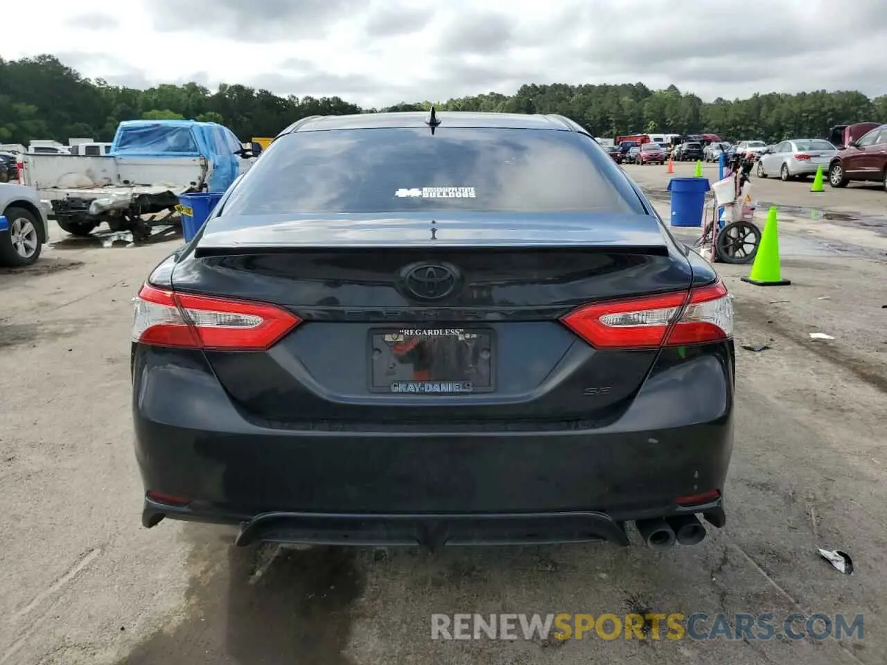 6 fotografías del automóvil dañado 4T1G11AK3LU924006 TOYOTA CAMRY 2020