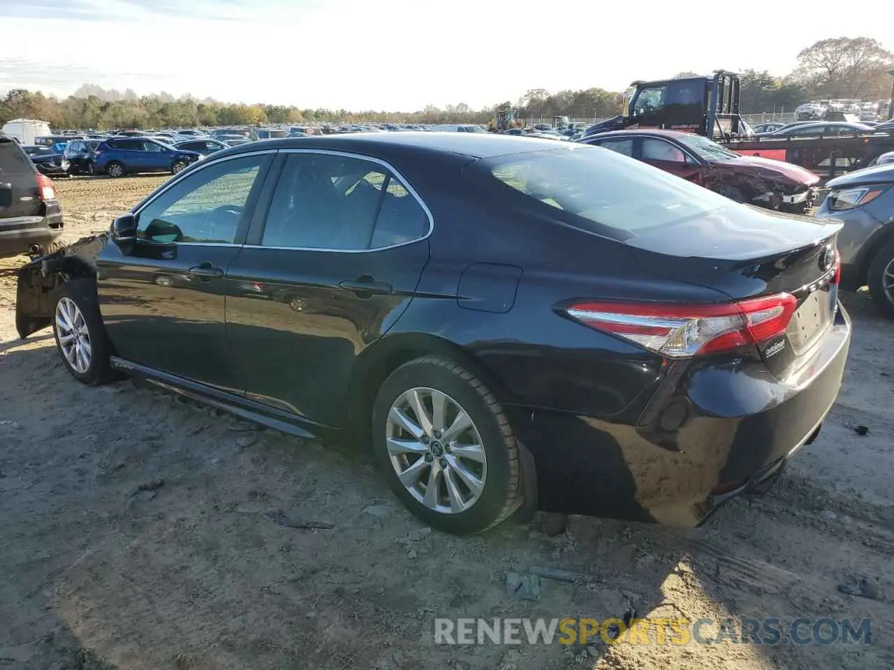 2 fotografías del automóvil dañado 4T1G11AK3LU926516 TOYOTA CAMRY 2020