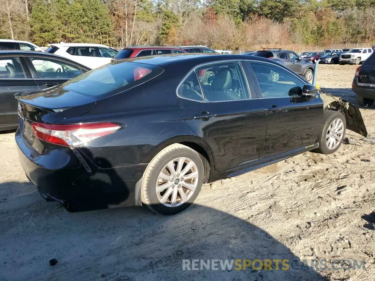 3 fotografías del automóvil dañado 4T1G11AK3LU926516 TOYOTA CAMRY 2020