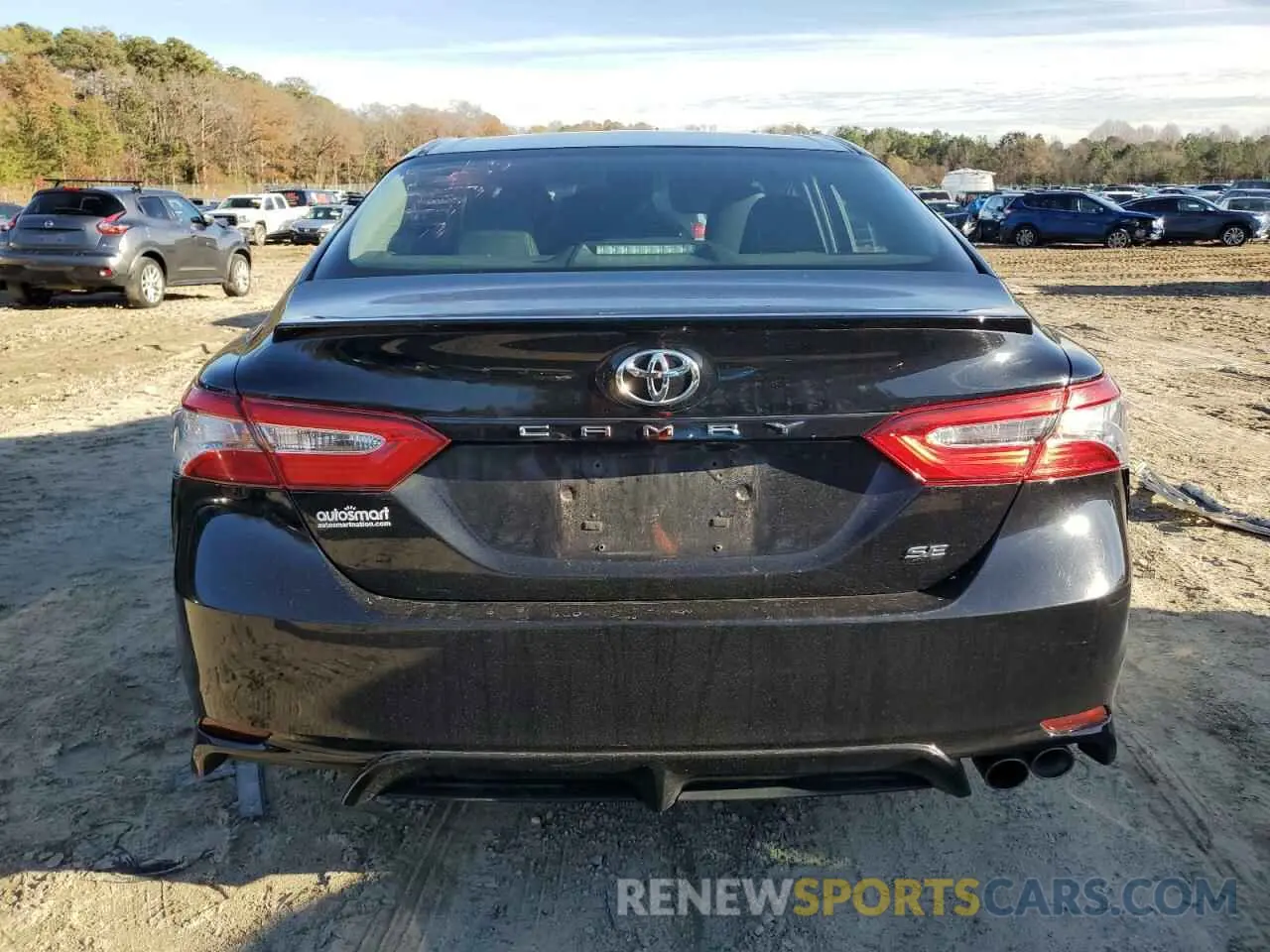 6 fotografías del automóvil dañado 4T1G11AK3LU926516 TOYOTA CAMRY 2020
