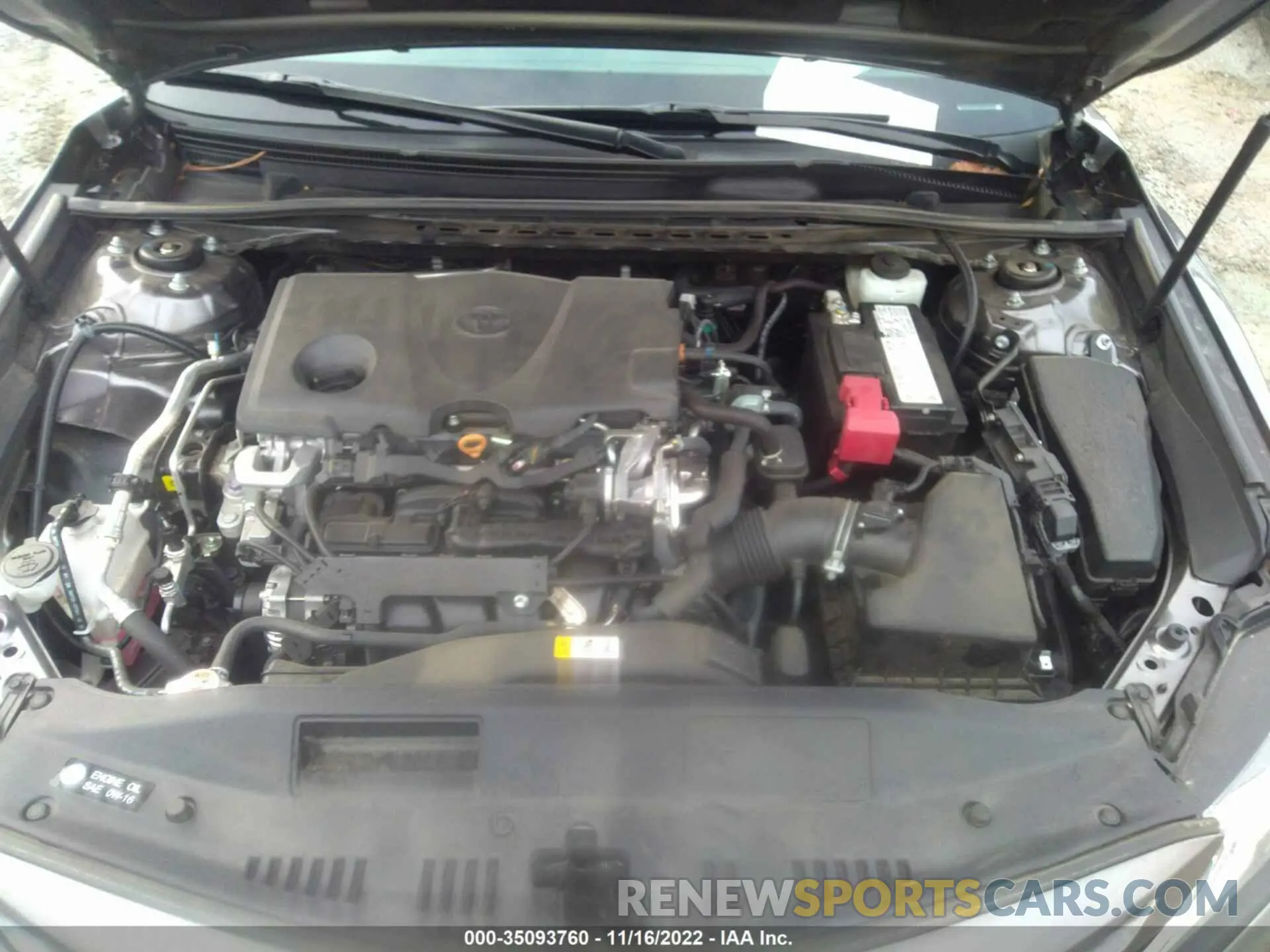 10 fotografías del automóvil dañado 4T1G11AK3LU963209 TOYOTA CAMRY 2020