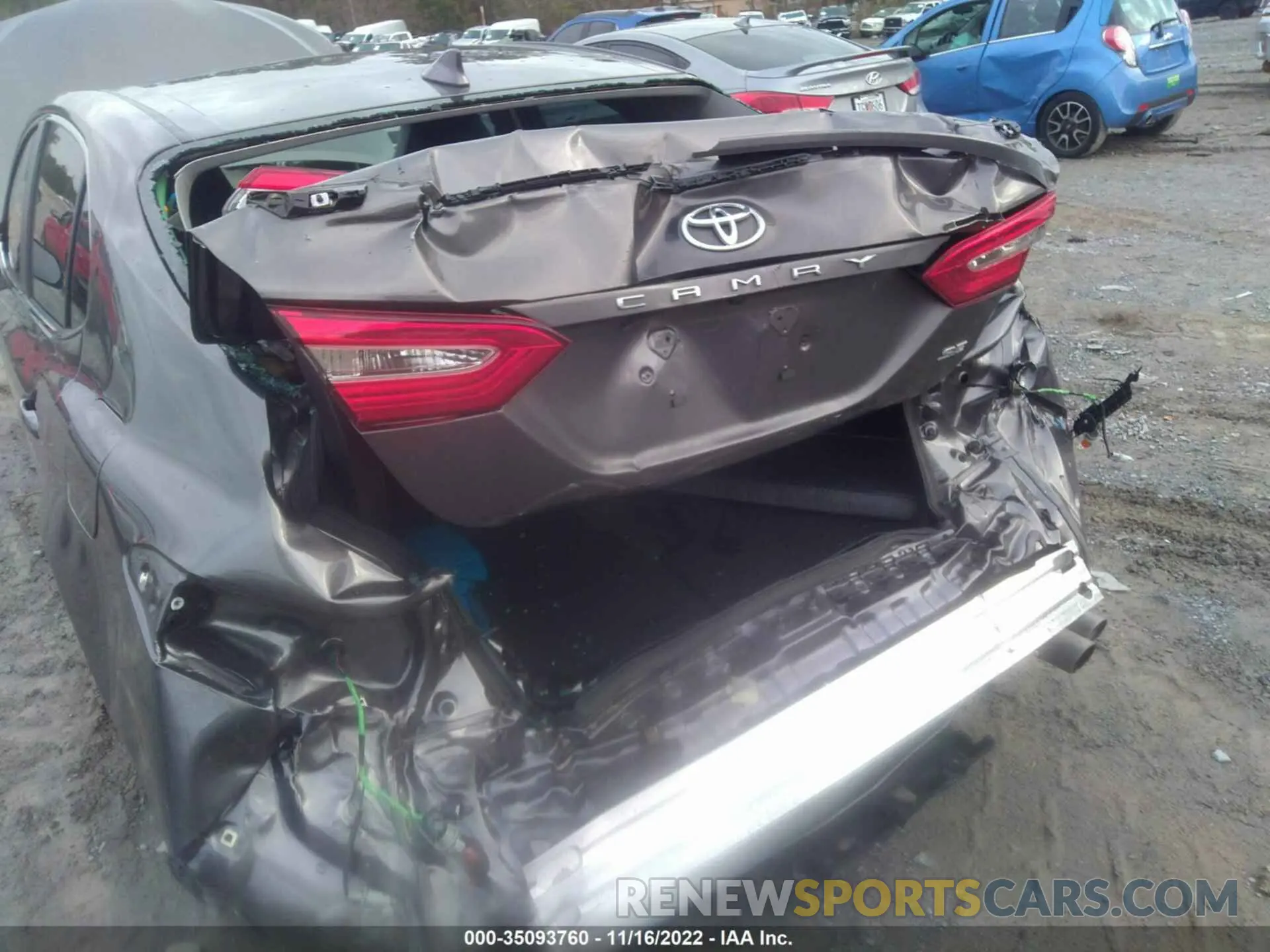 6 fotografías del automóvil dañado 4T1G11AK3LU963209 TOYOTA CAMRY 2020