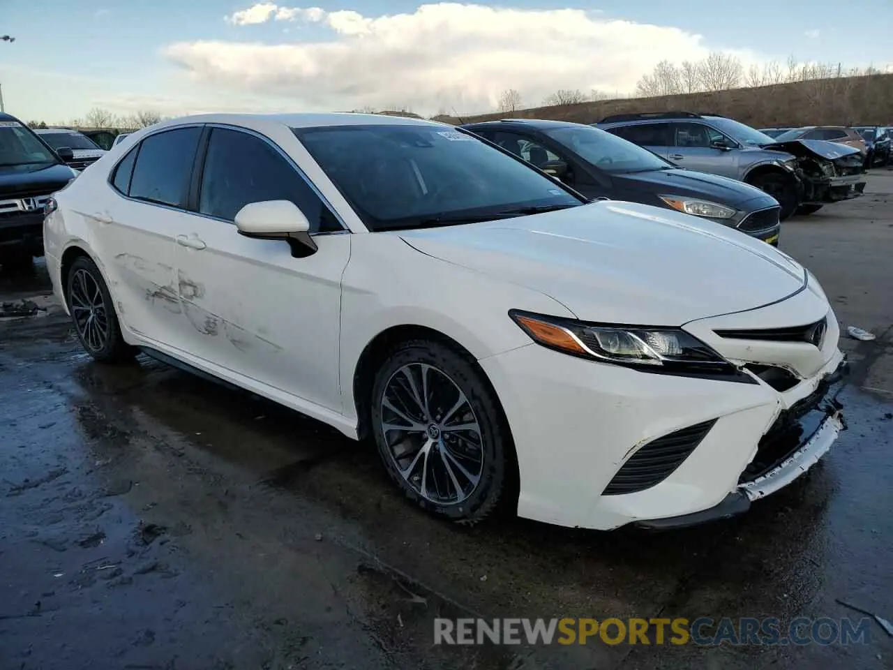 4 fotografías del automóvil dañado 4T1G11AK3LU965932 TOYOTA CAMRY 2020
