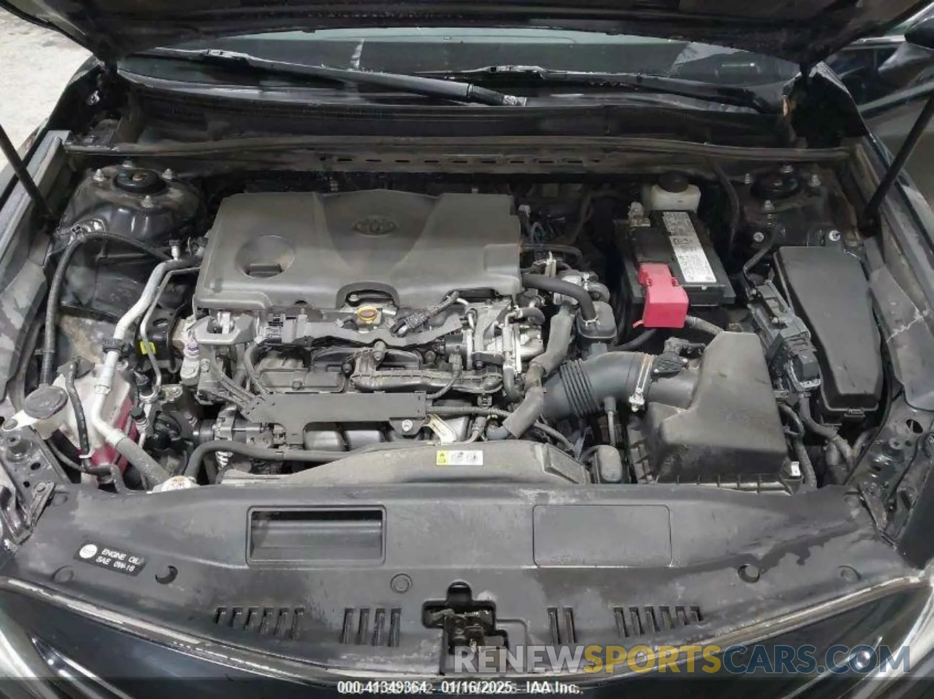 10 fotografías del automóvil dañado 4T1G11AK3LU980527 TOYOTA CAMRY 2020