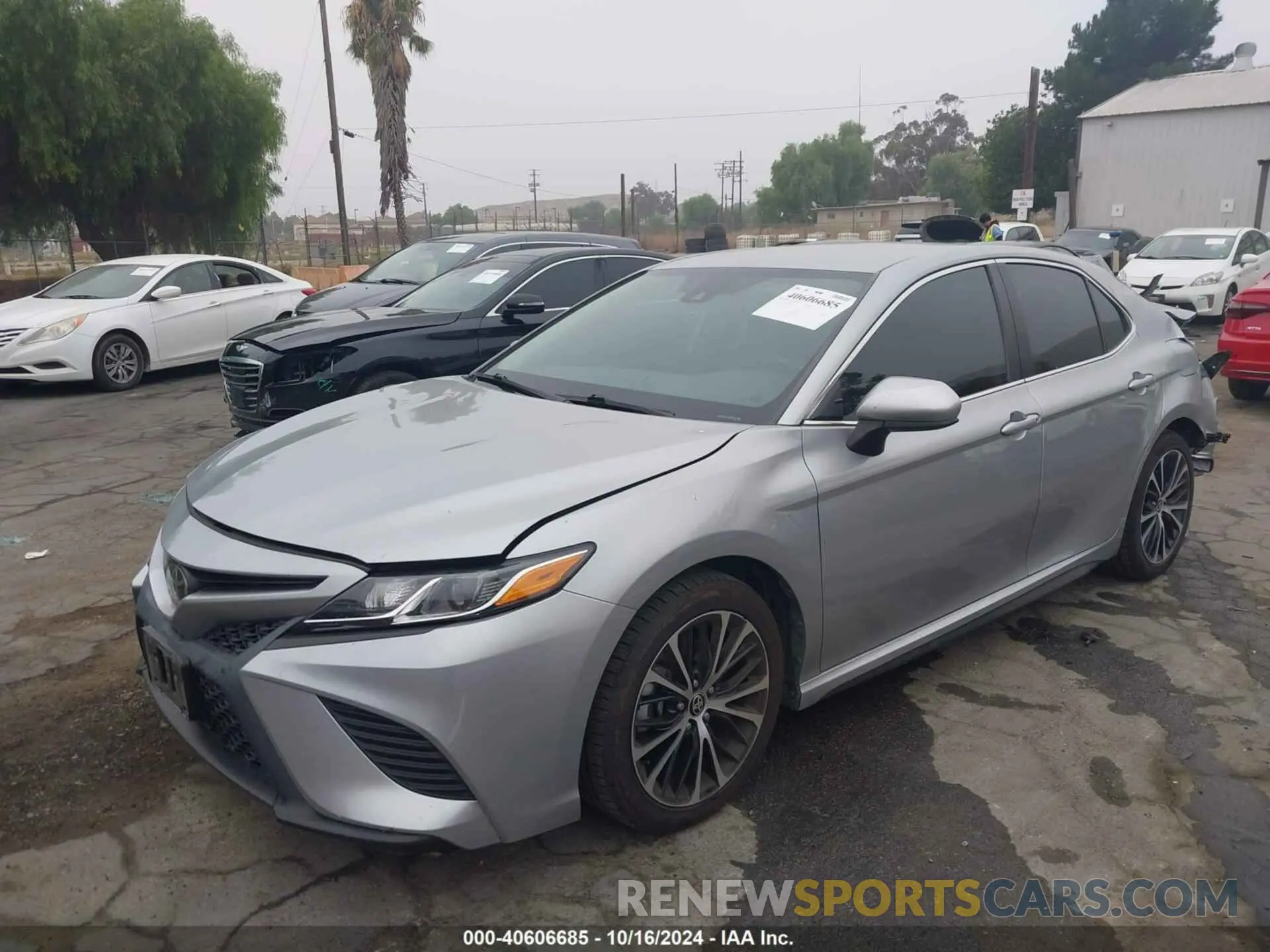 2 fotografías del automóvil dañado 4T1G11AK3LU982746 TOYOTA CAMRY 2020