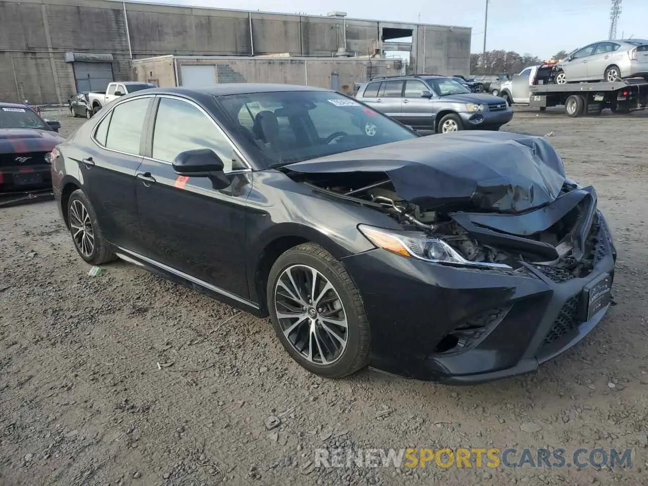 4 fotografías del automóvil dañado 4T1G11AK4LU307083 TOYOTA CAMRY 2020