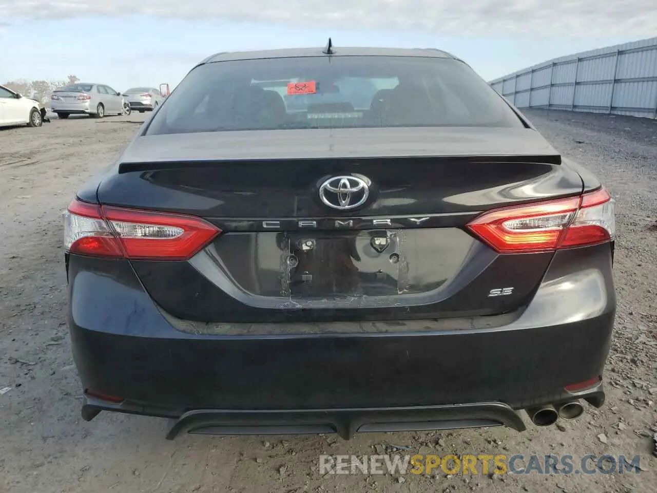 6 fotografías del automóvil dañado 4T1G11AK4LU307083 TOYOTA CAMRY 2020