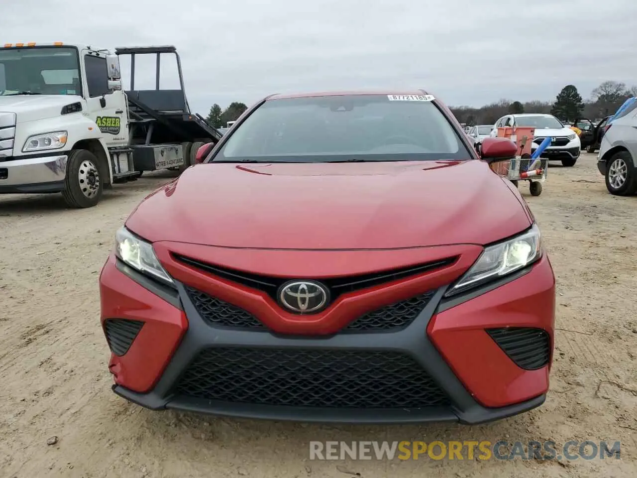 5 fotografías del automóvil dañado 4T1G11AK4LU327513 TOYOTA CAMRY 2020