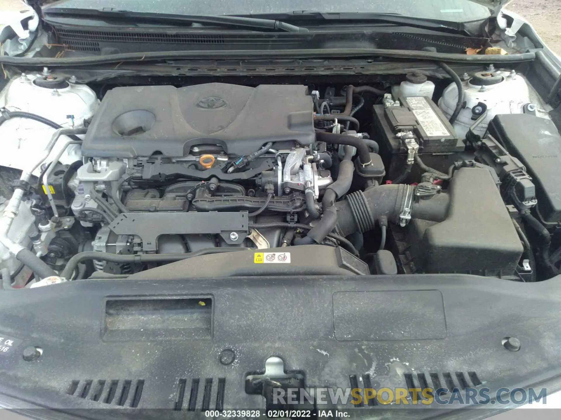 10 fotografías del automóvil dañado 4T1G11AK4LU348023 TOYOTA CAMRY 2020