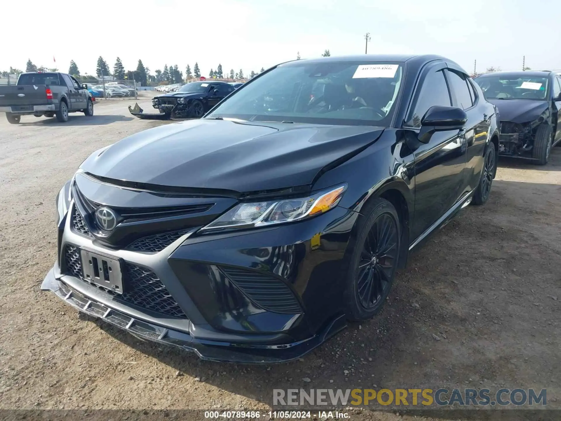 2 fotografías del automóvil dañado 4T1G11AK4LU348362 TOYOTA CAMRY 2020