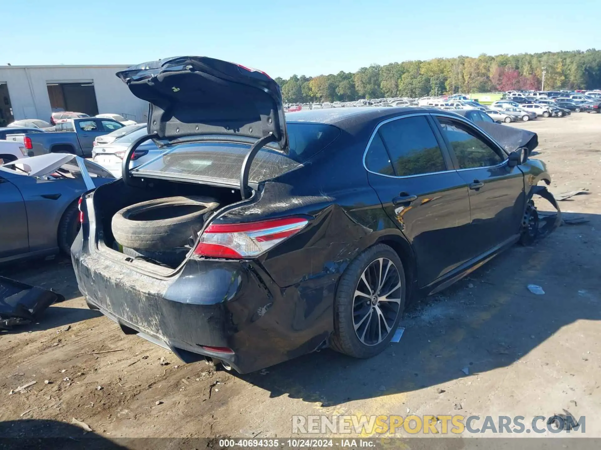 4 fotografías del automóvil dañado 4T1G11AK4LU392698 TOYOTA CAMRY 2020