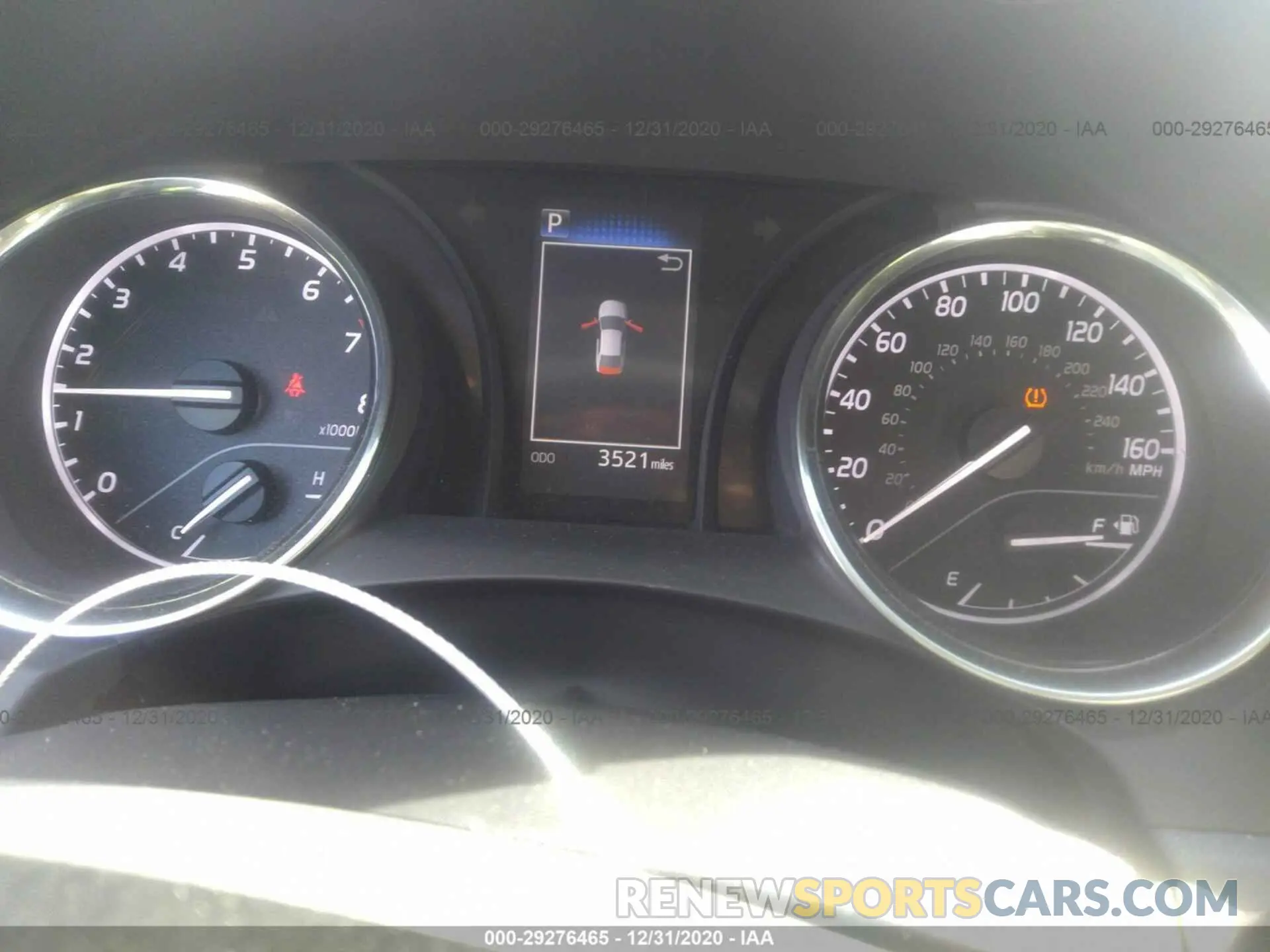 7 fotografías del automóvil dañado 4T1G11AK4LU502133 TOYOTA CAMRY 2020