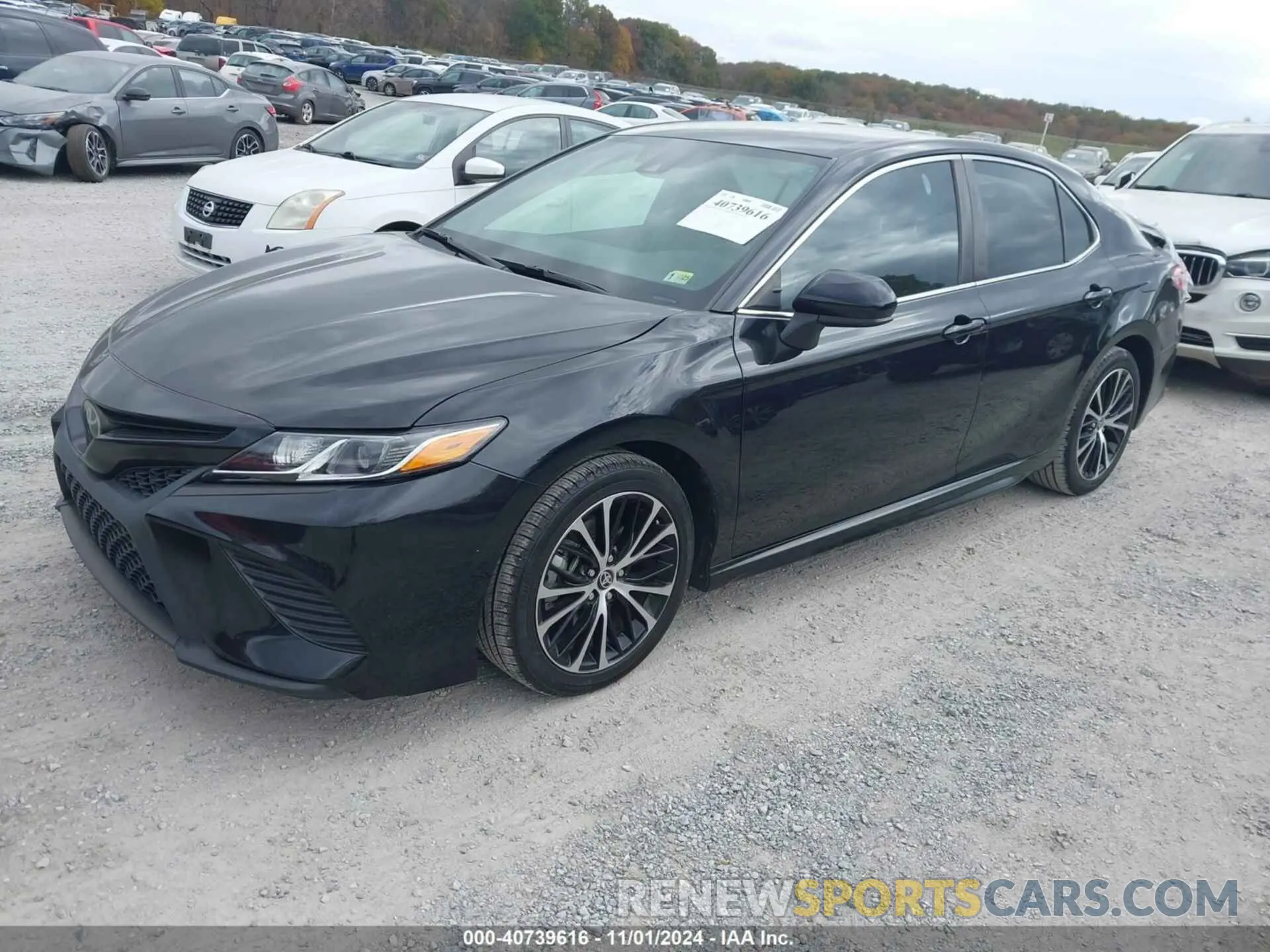 2 fotografías del automóvil dañado 4T1G11AK4LU509857 TOYOTA CAMRY 2020