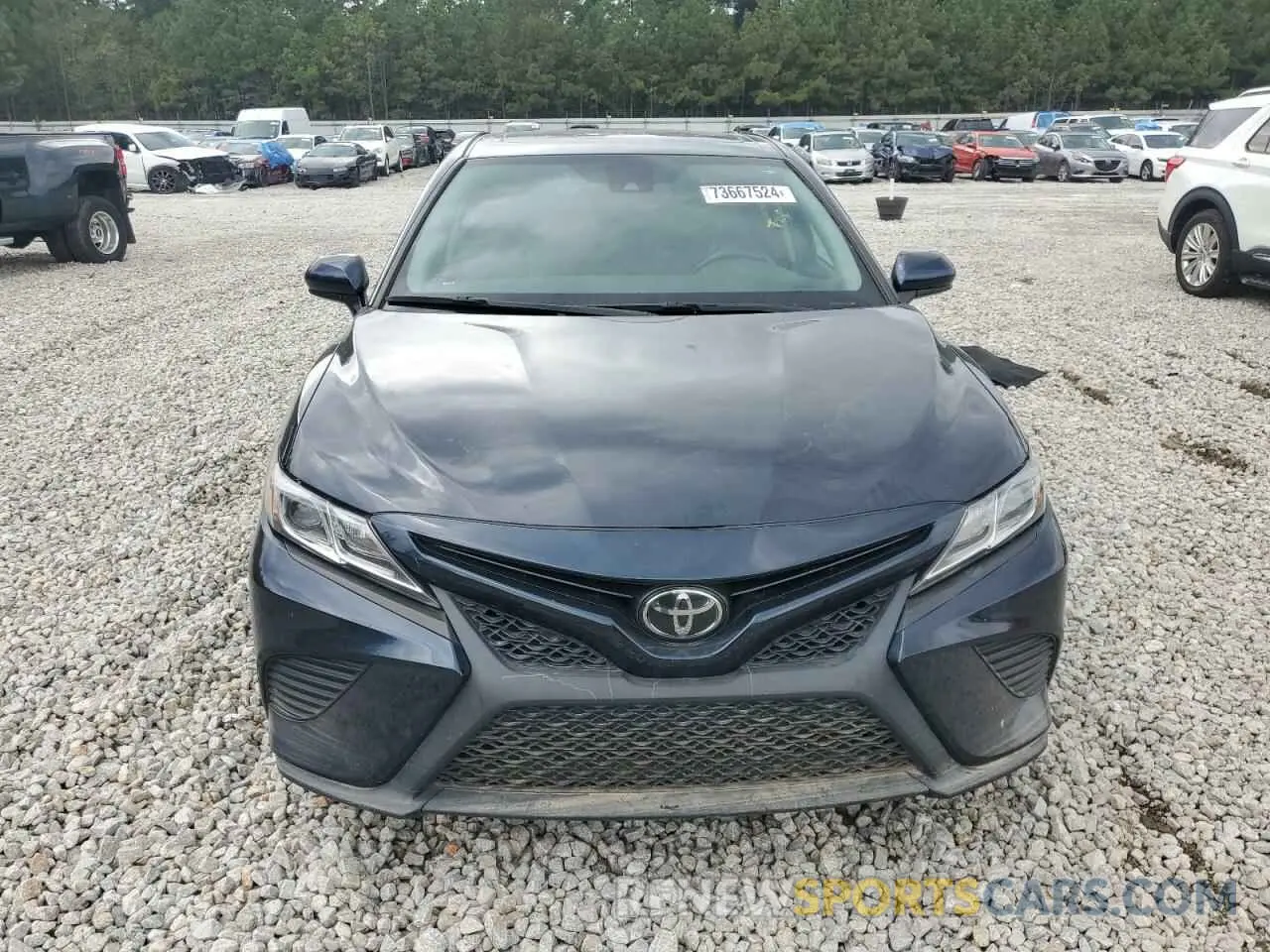5 fotografías del automóvil dañado 4T1G11AK4LU883448 TOYOTA CAMRY 2020