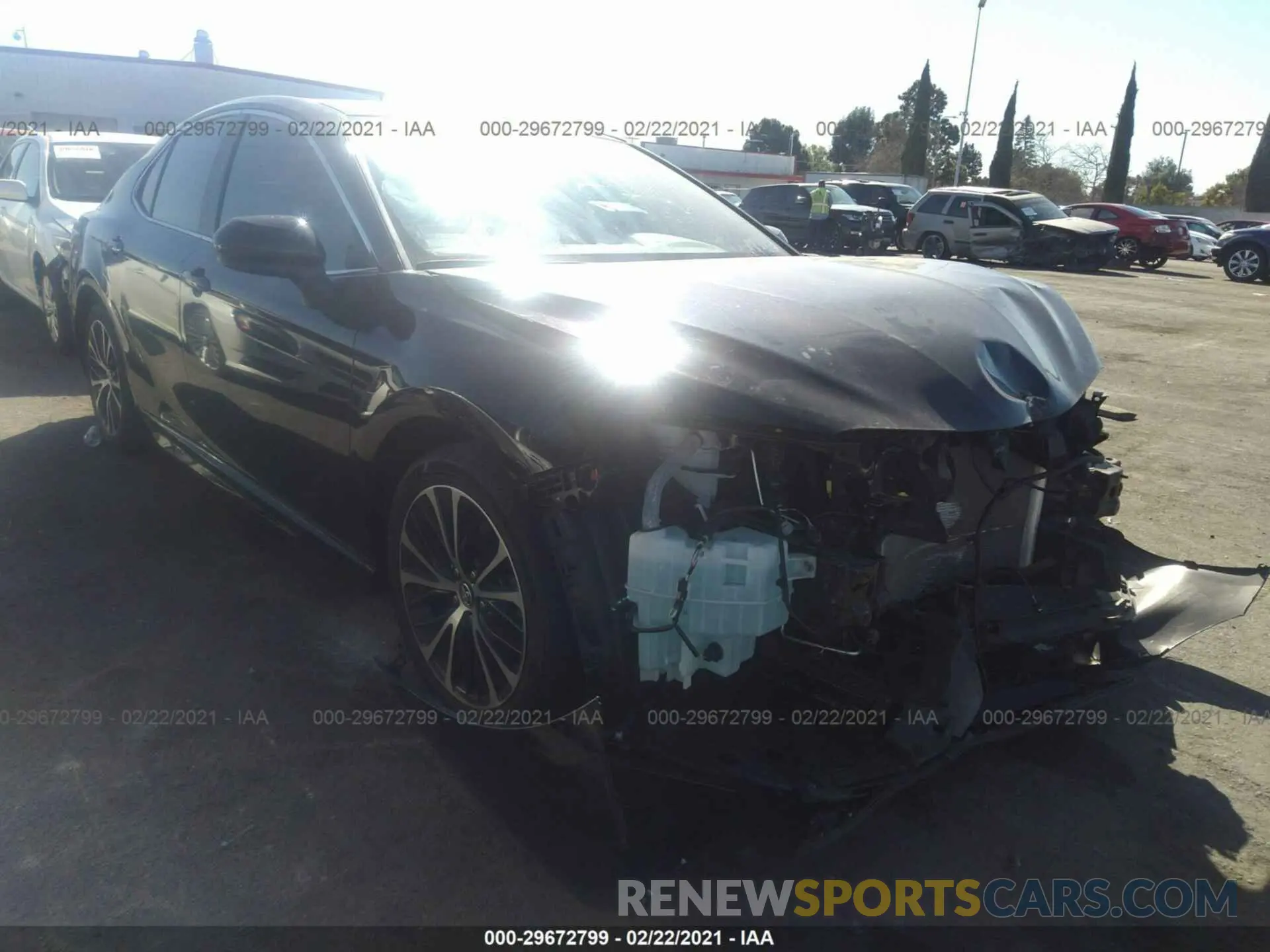 1 fotografías del automóvil dañado 4T1G11AK4LU894840 TOYOTA CAMRY 2020