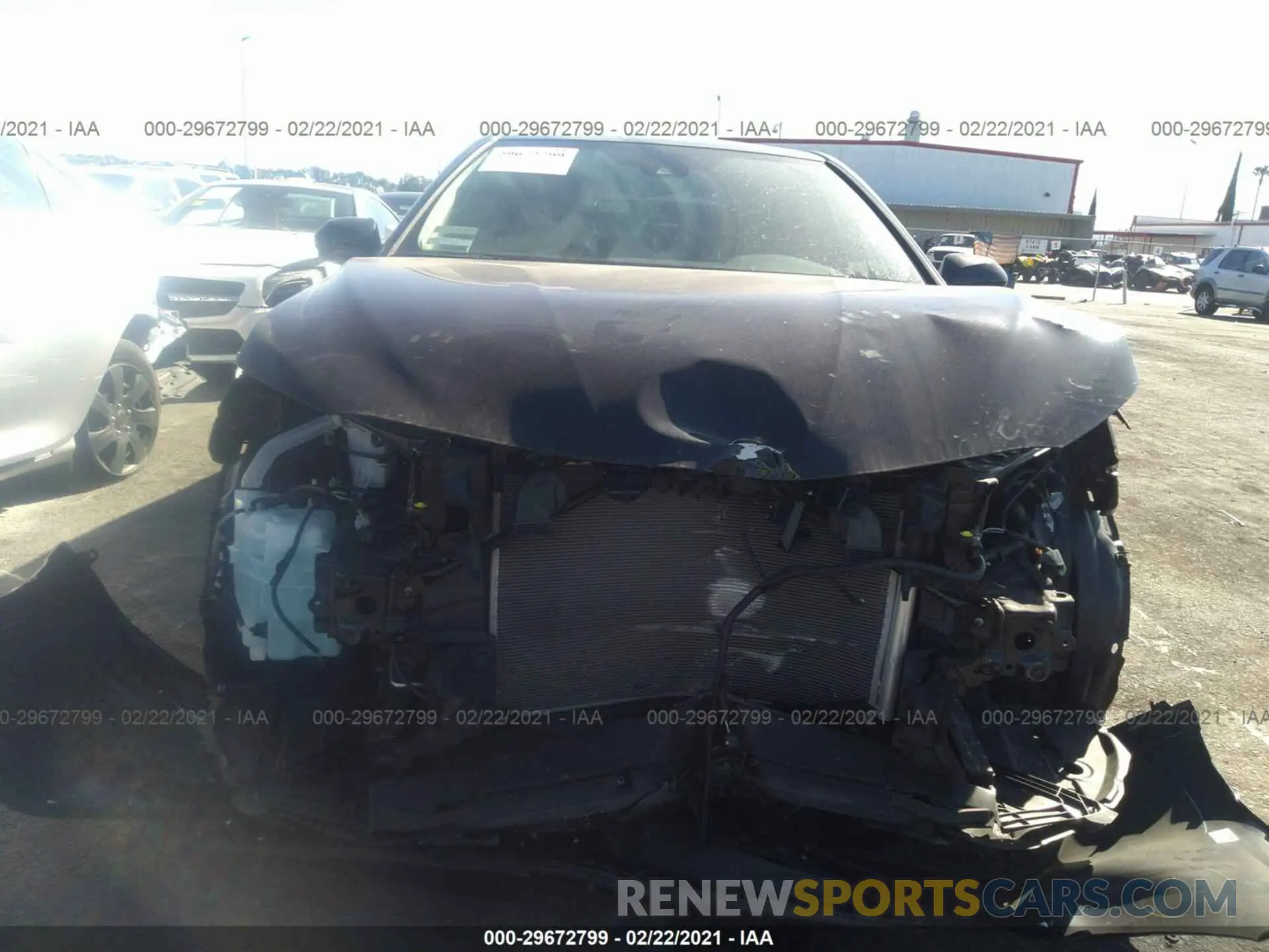 6 fotografías del automóvil dañado 4T1G11AK4LU894840 TOYOTA CAMRY 2020