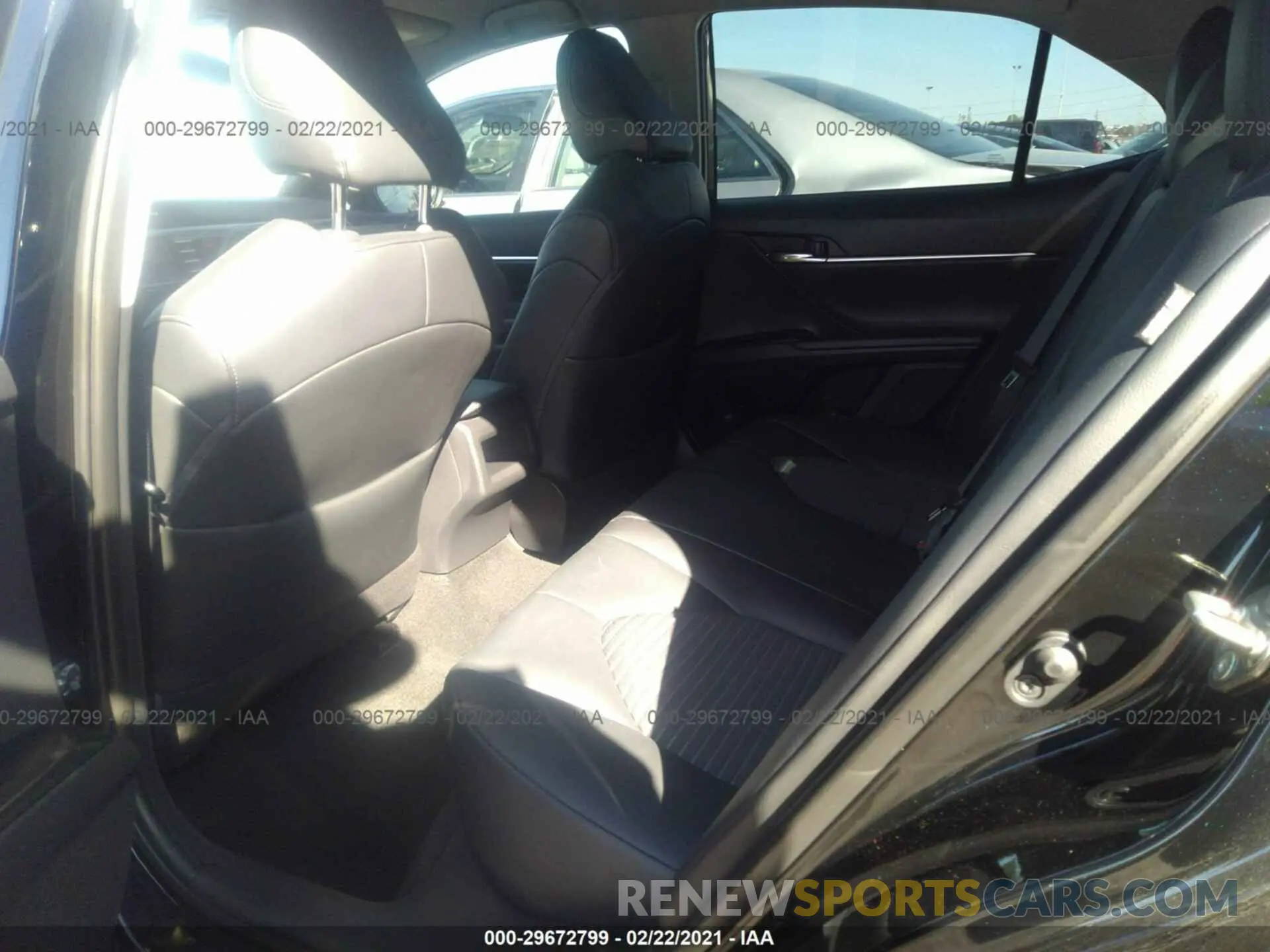 8 fotografías del automóvil dañado 4T1G11AK4LU894840 TOYOTA CAMRY 2020