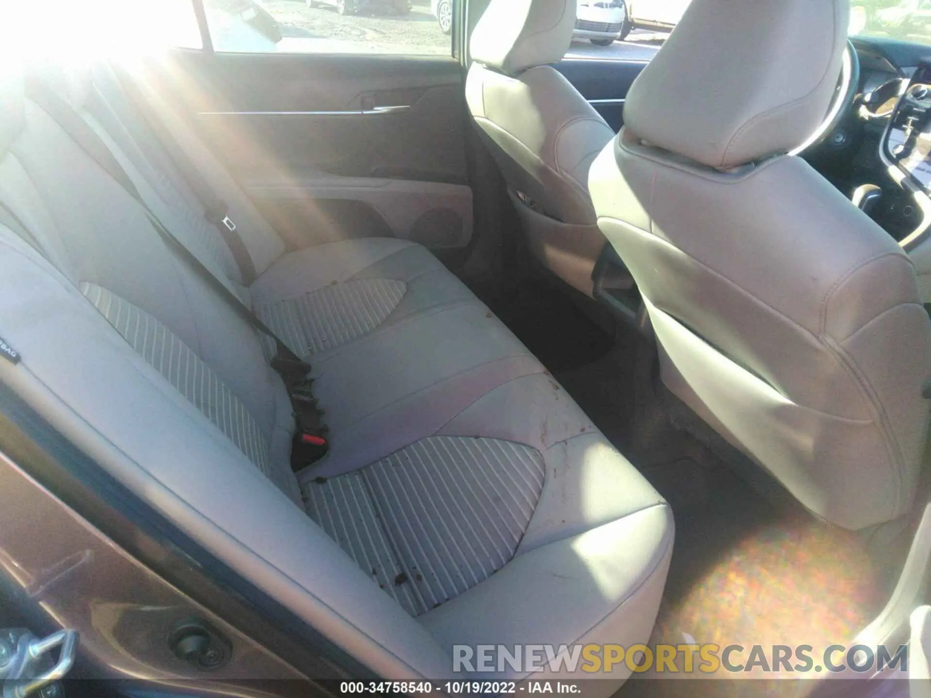 8 fotografías del automóvil dañado 4T1G11AK4LU924094 TOYOTA CAMRY 2020