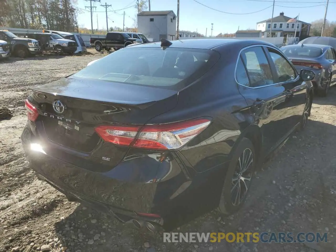 4 fotografías del automóvil dañado 4T1G11AK4LU927593 TOYOTA CAMRY 2020